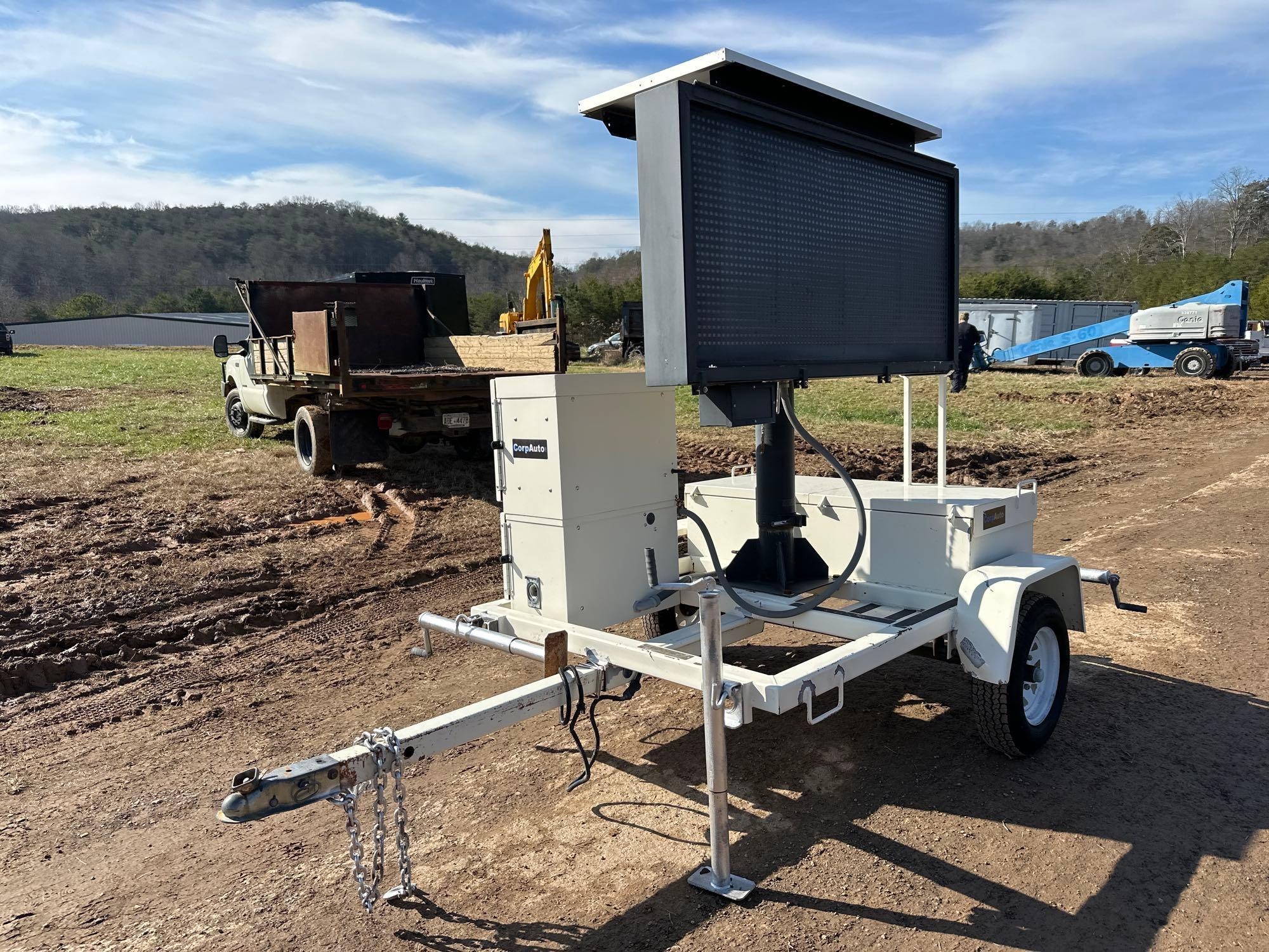 Electronic Towable Sign Board (A57454)