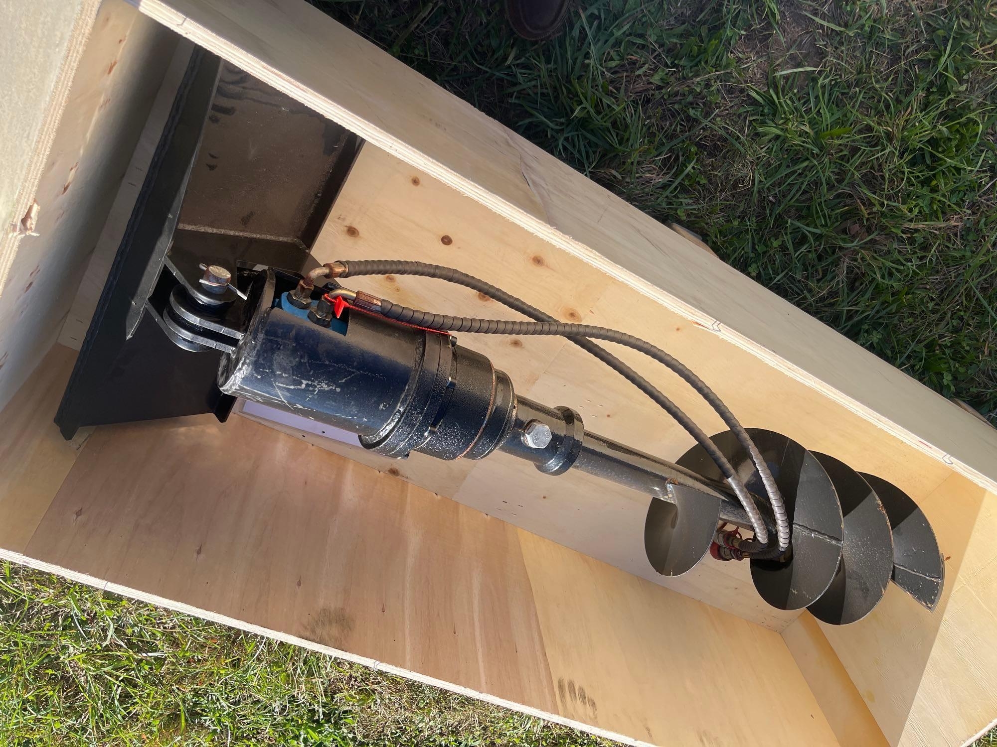 New/Unused Mini Skid Steer Auger (A54865)