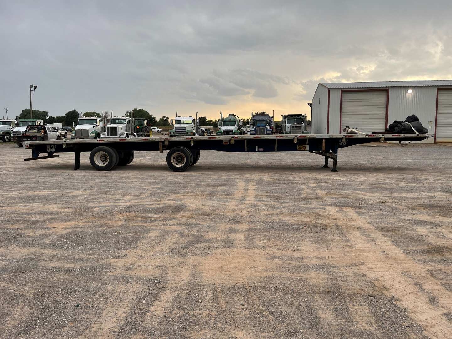 2010 UTILITY TRAILER MFG. CO. 53 FOOT FLATBED (A53843)