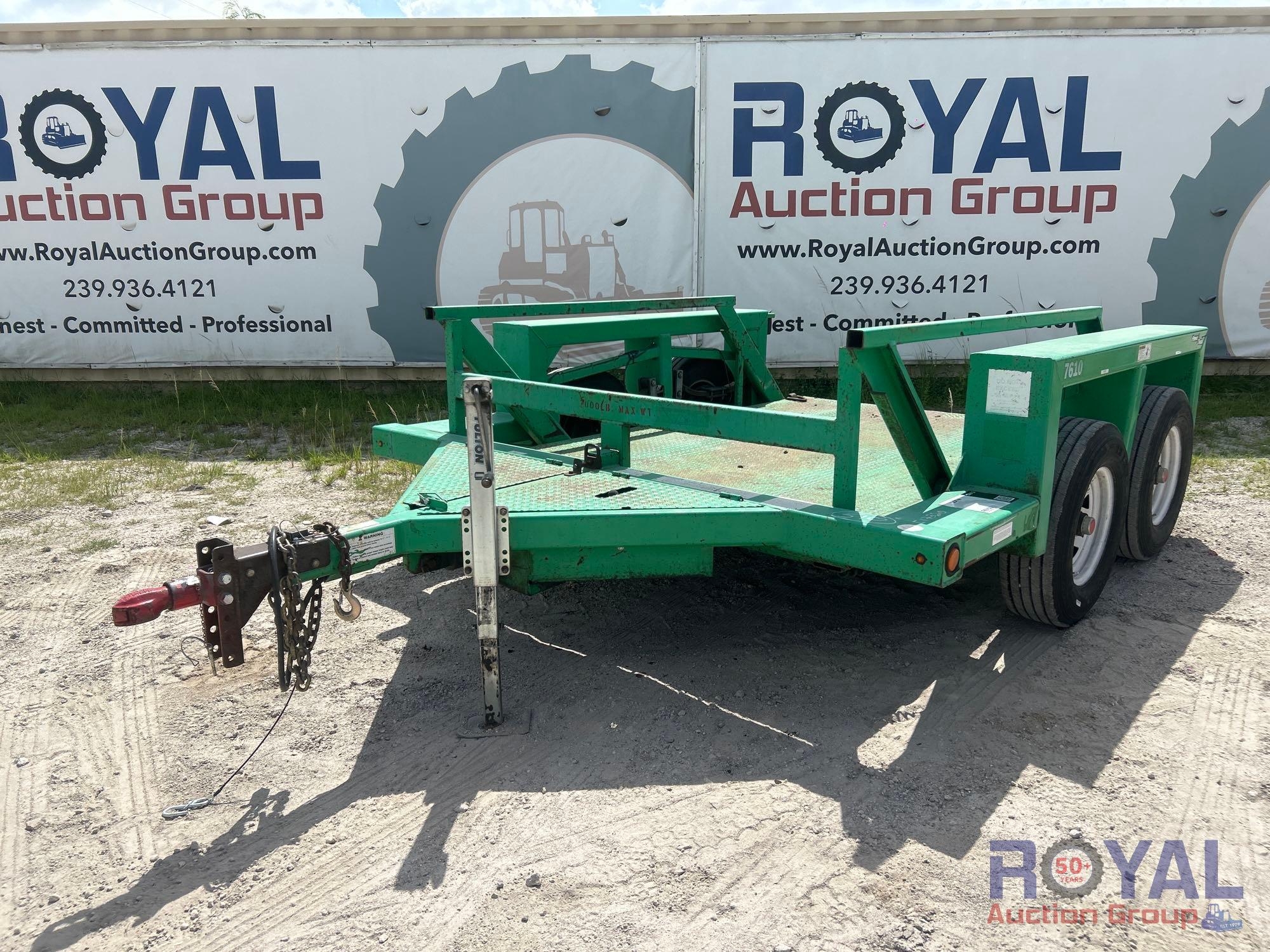 2015 JLG Triple-L Flatbed T/A Trailer (A50323)