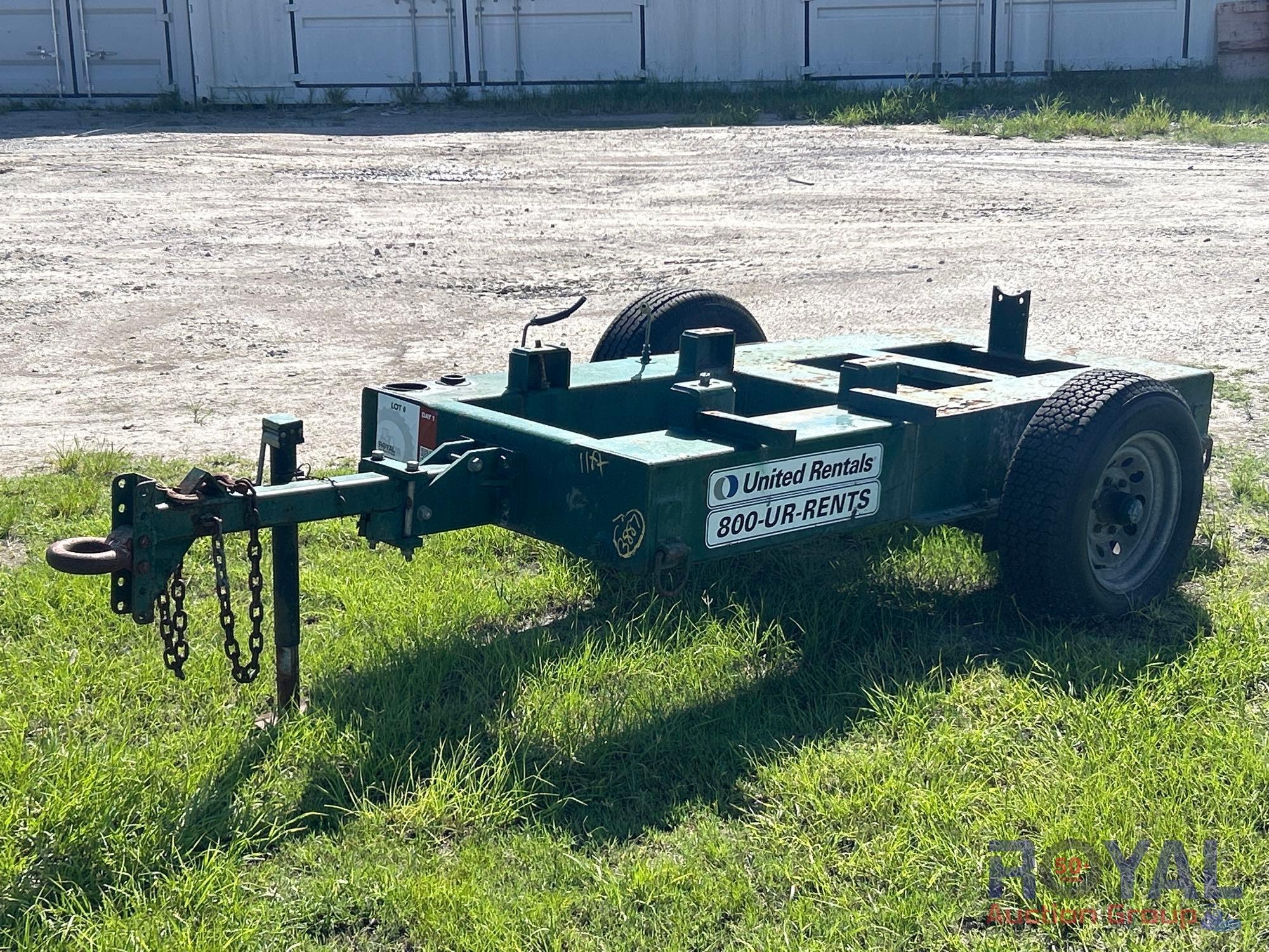 11ft S/A Fuel Tank Trailer Frame (A51692)
