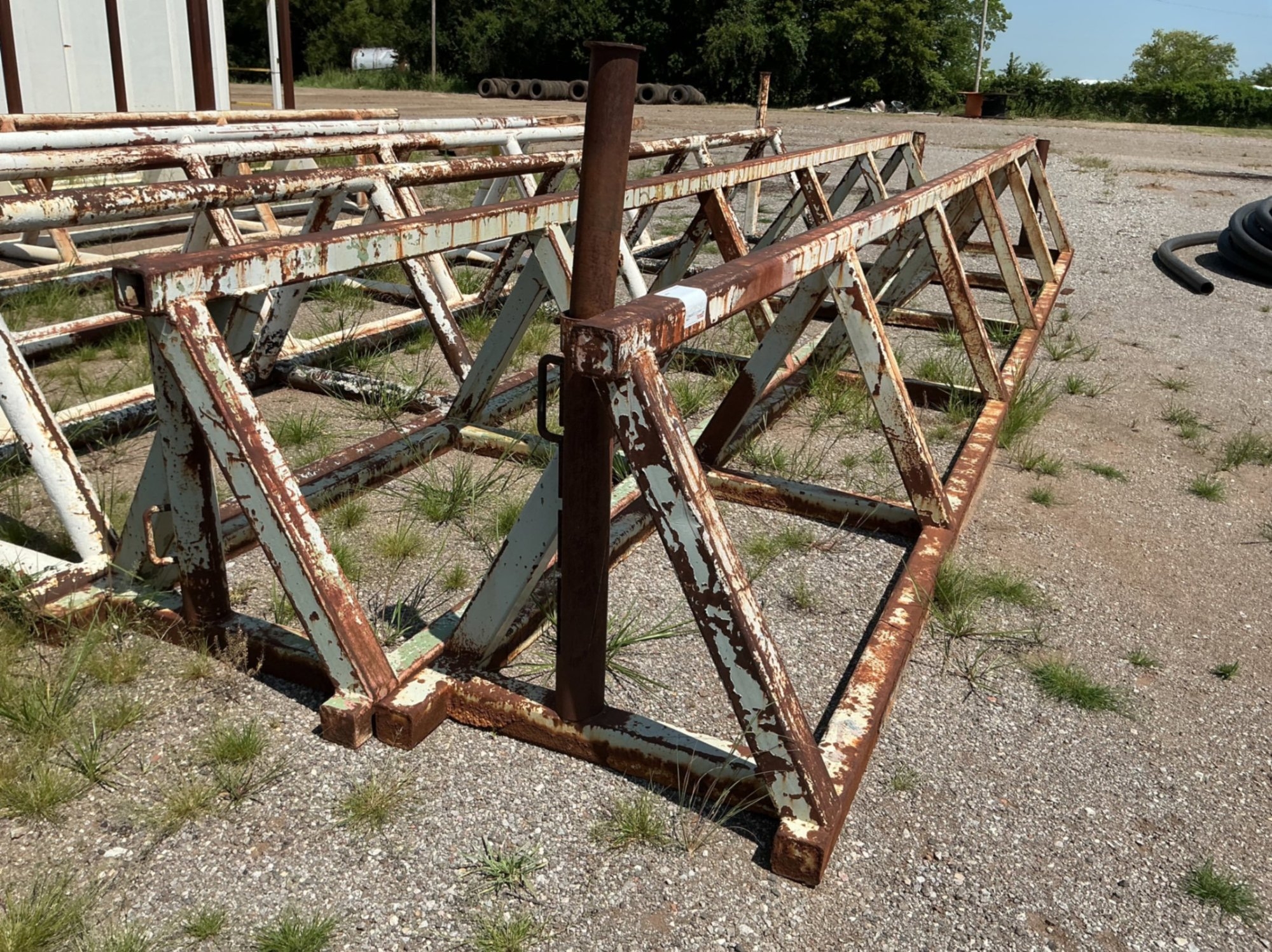 PAIR OF 29 FT PIPE RACKS (A50854)