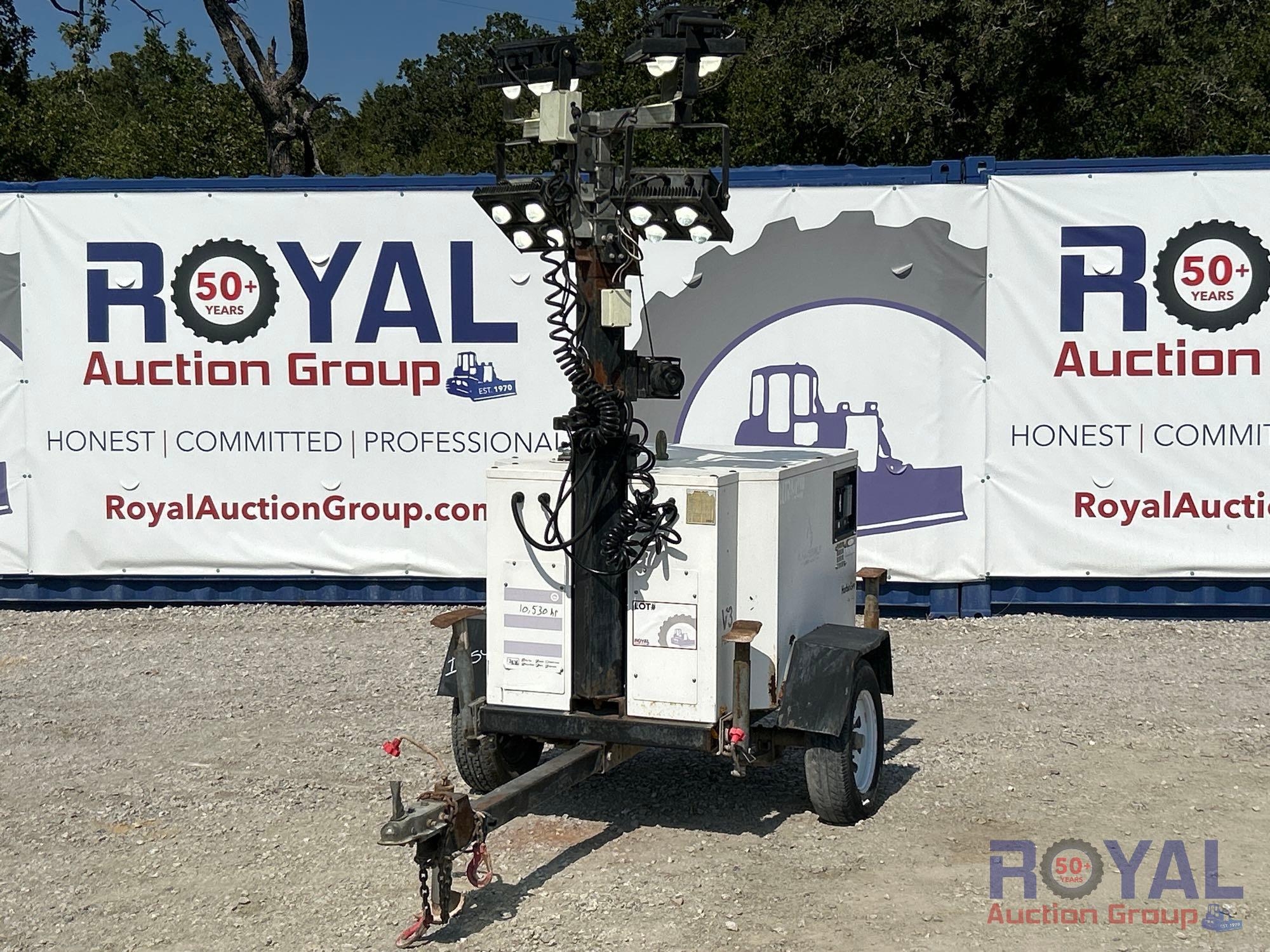 2019 HarbinGer V3 Plus 8KW S/A Towable Light Tower (A52377)