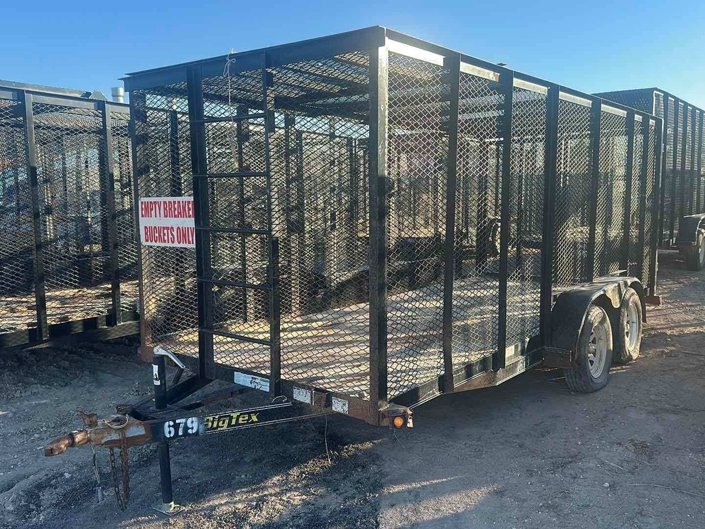 2010 BIG TEX 16 T/A TRASH TRAILER (A55745)