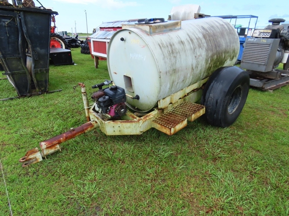Trailer w/ 500 Gal Tank & Pump (A50121)
