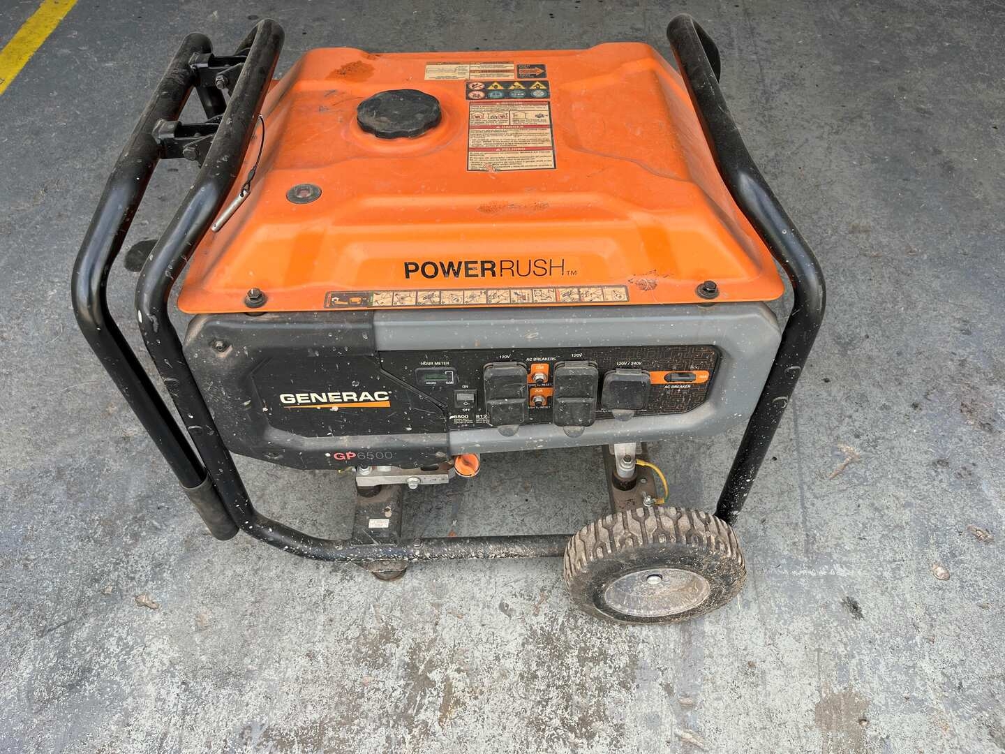 GENERAC GP6500 GENERATOR (A50854)