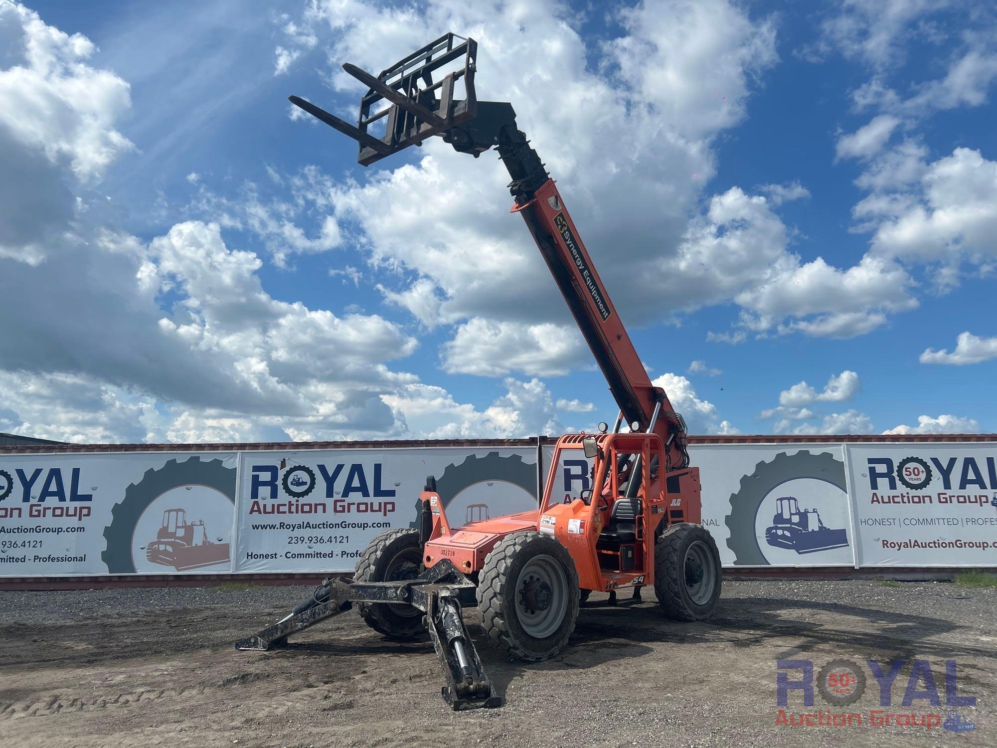 2018 JLG 10054 10,000LB 4x4 Rough Terrain Telehandler (A50322)