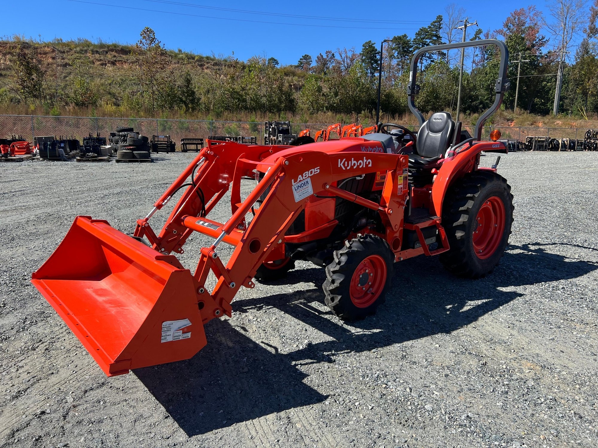 2023 Kubota L3560 Compact Utility Tractor with LA805 Front Loader (A55315)