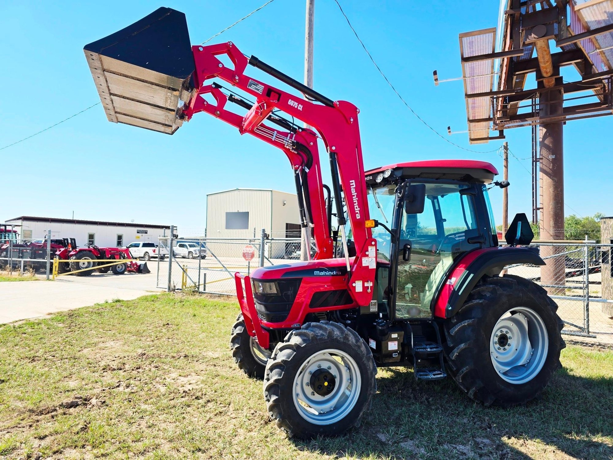 2025 Mahindra 6075 4WD Cab Tractor - 71 HP, Loader Ready, Ag Tires (A56435)