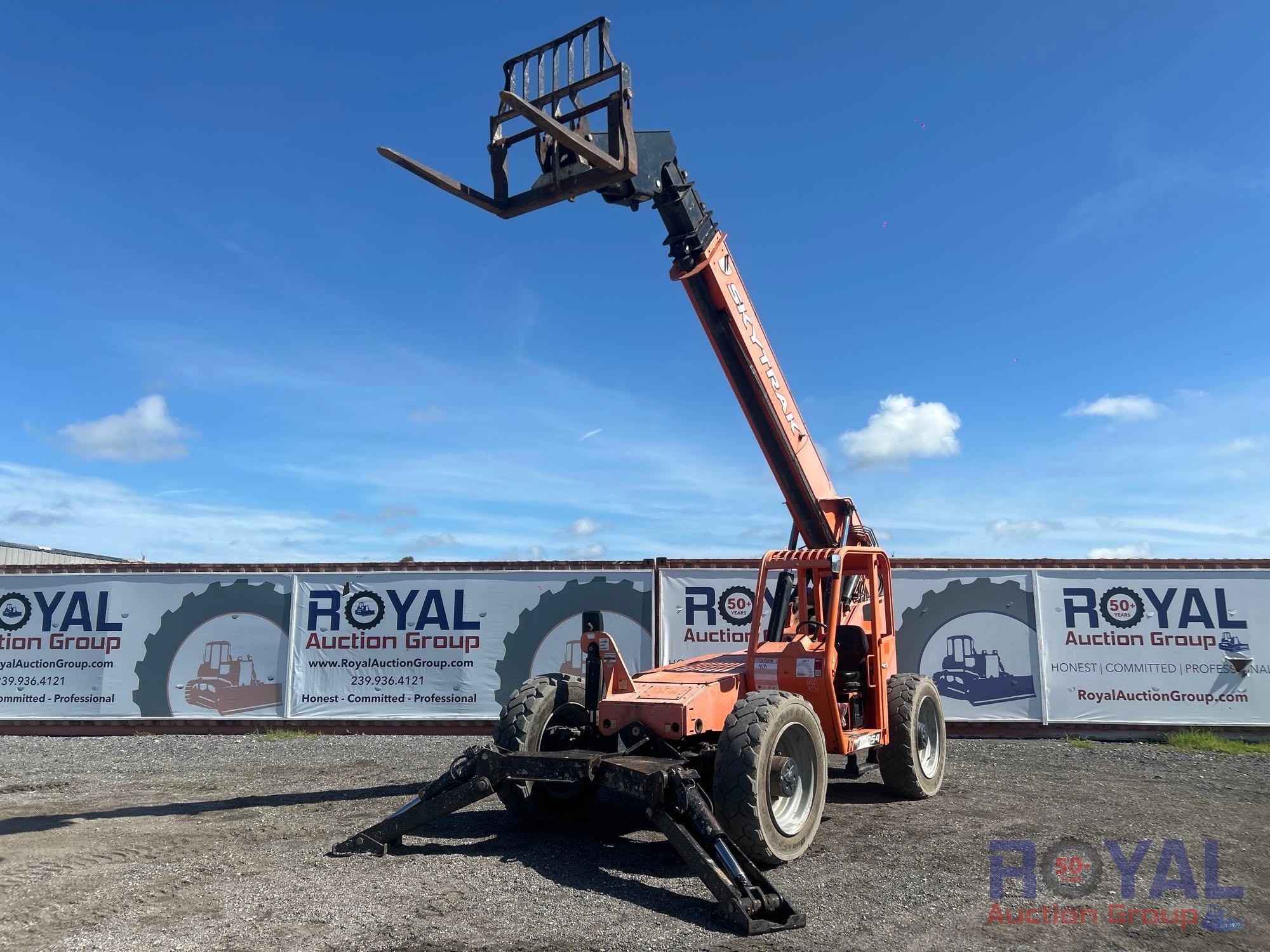 2017 JLG 10054 10,000lbs 4x4 Rough Terrain Telehandler (A50322)