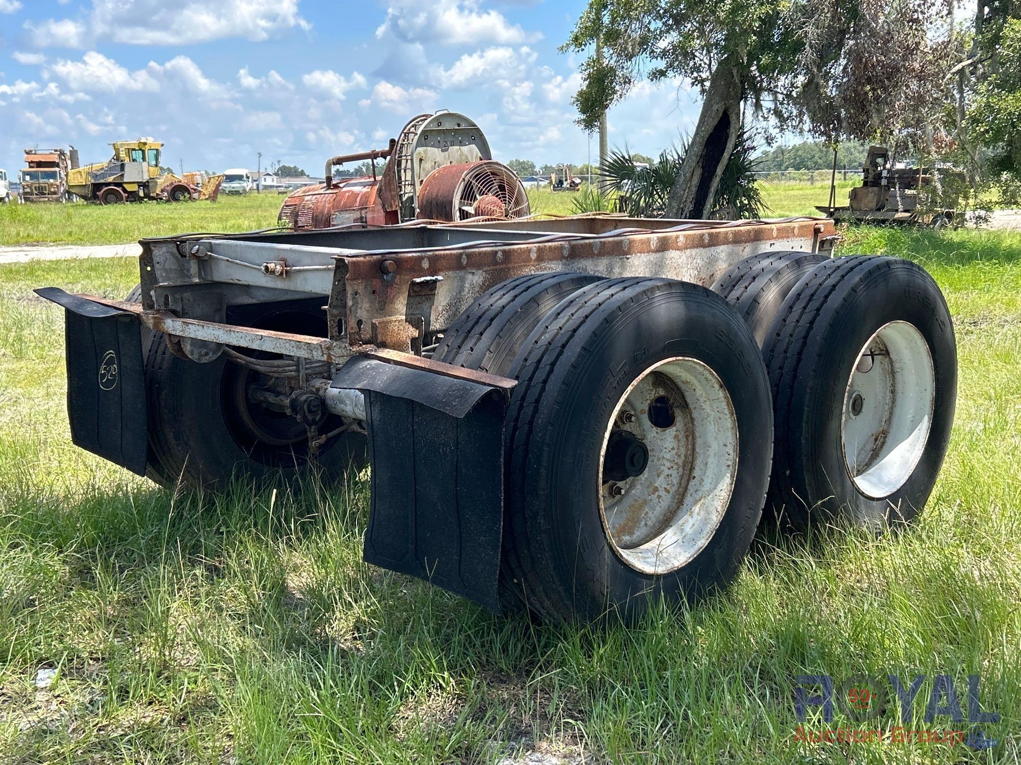 Tandem Axle Rear Truck Frame (A51692)