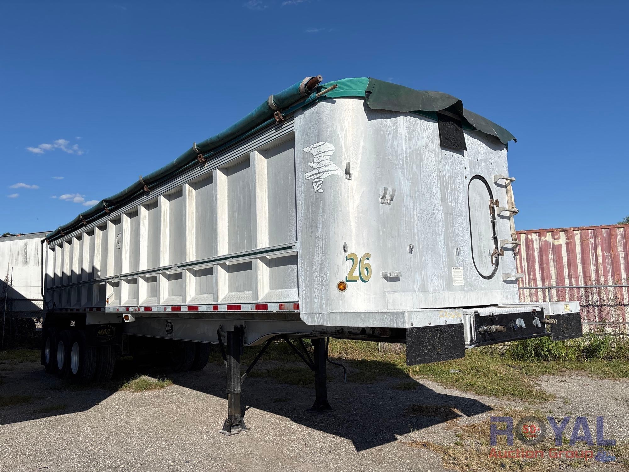 2003 Mac 26ft 50 Ton Tri-Axle Dry Van Trailer (A55788)