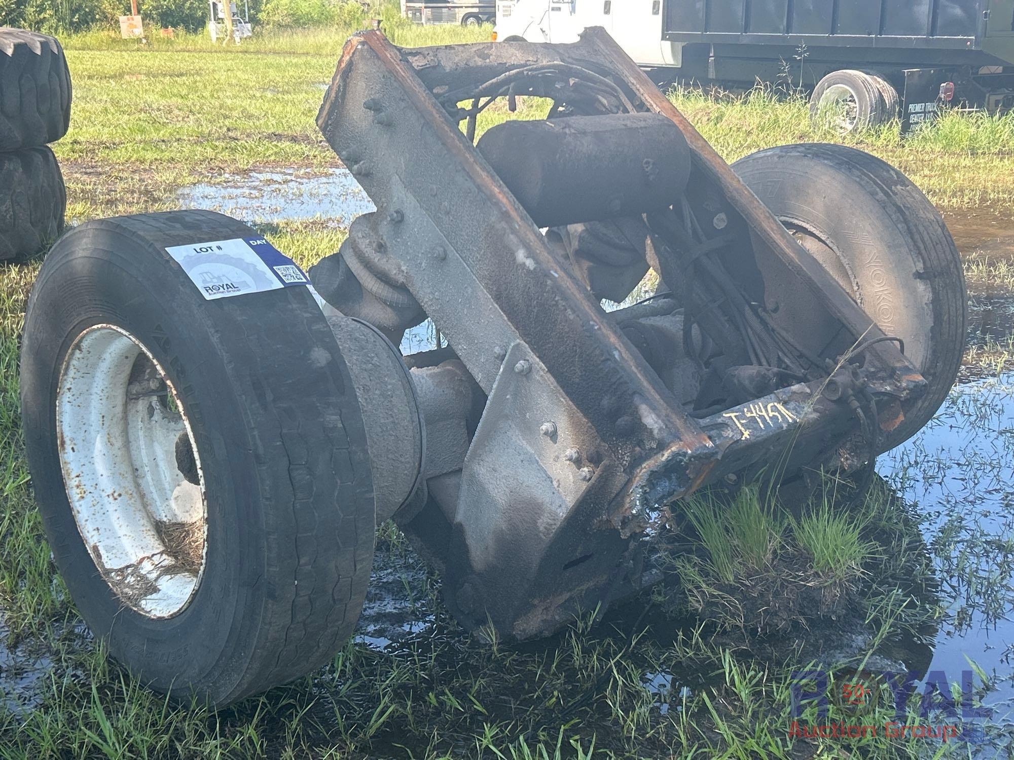 Single Axle Rear Truck Frame (A51692)