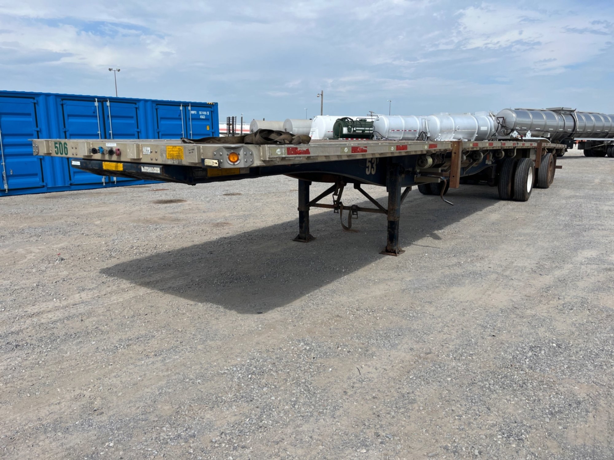 2010 UTILITY TRAILER MFG. CO. 53 FOOT FLATBED (A53843)