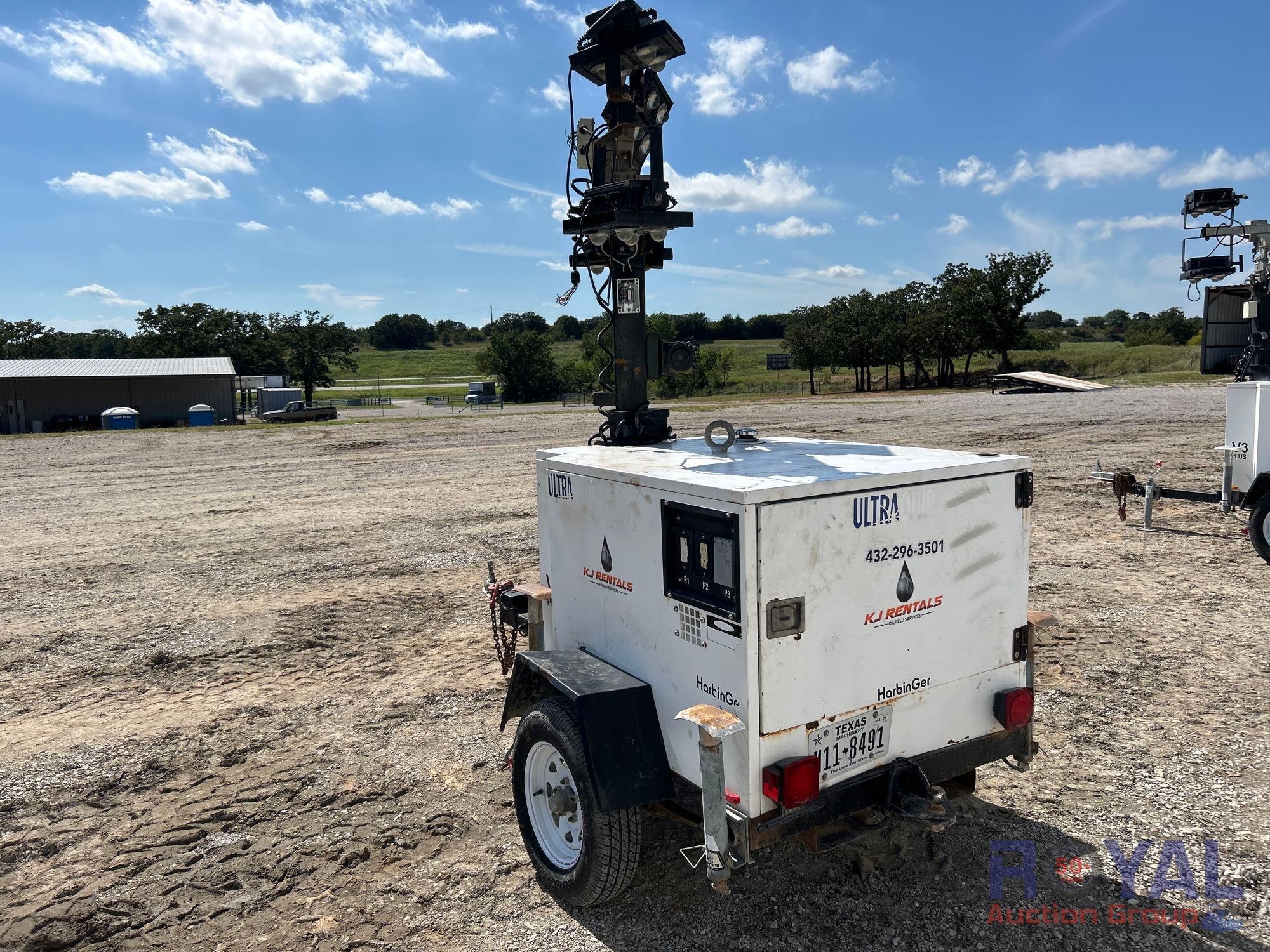 2019 HarbinGer V3 Plus 8KW S/A Towable Light Tower (A52377)