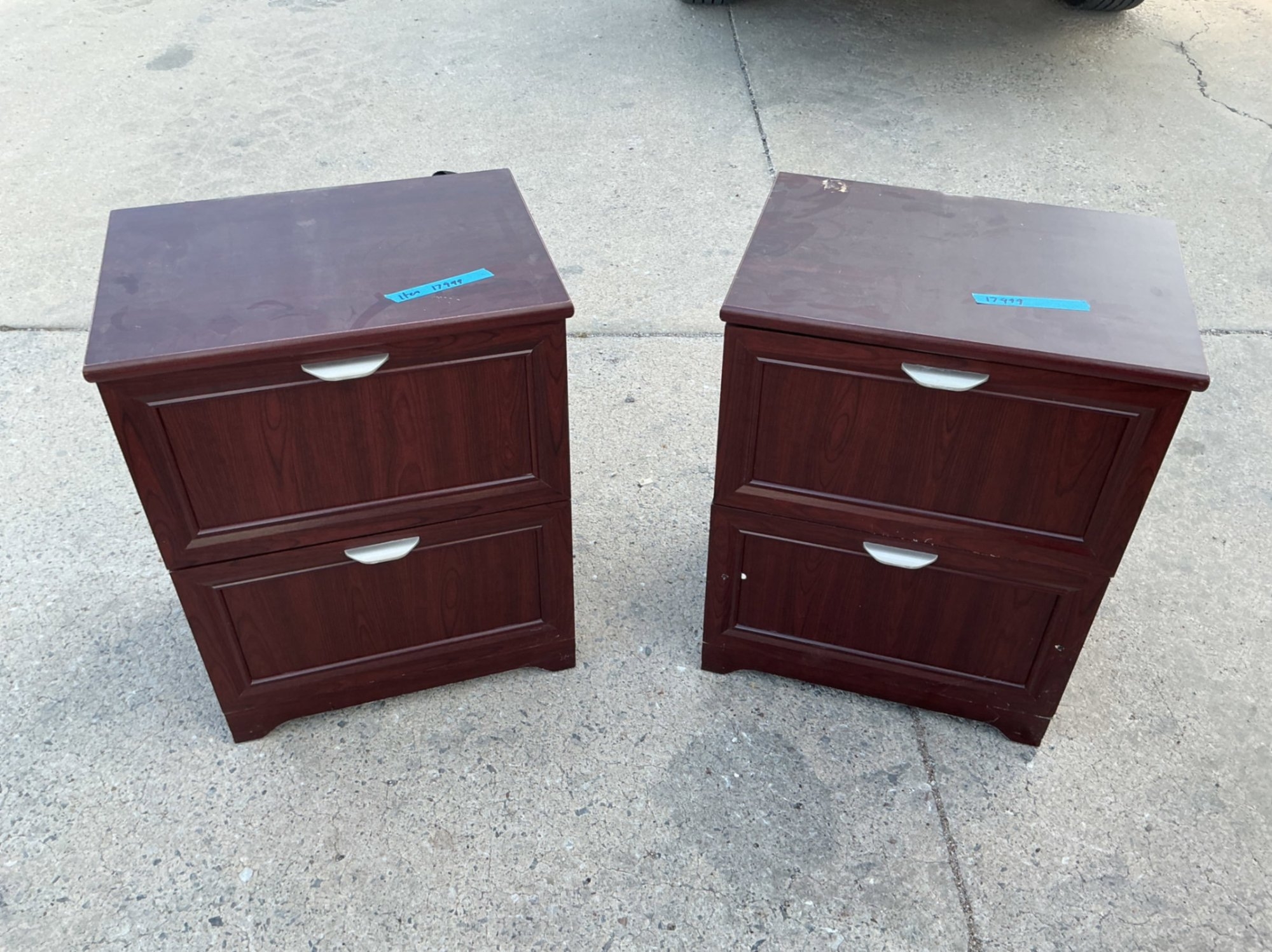 PAIR OF FILING CABINETS (A53843)