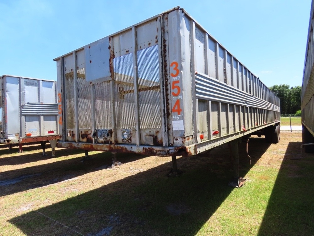 1997 Dorsey 45' Alumminum Citrus Trailer (A47307)