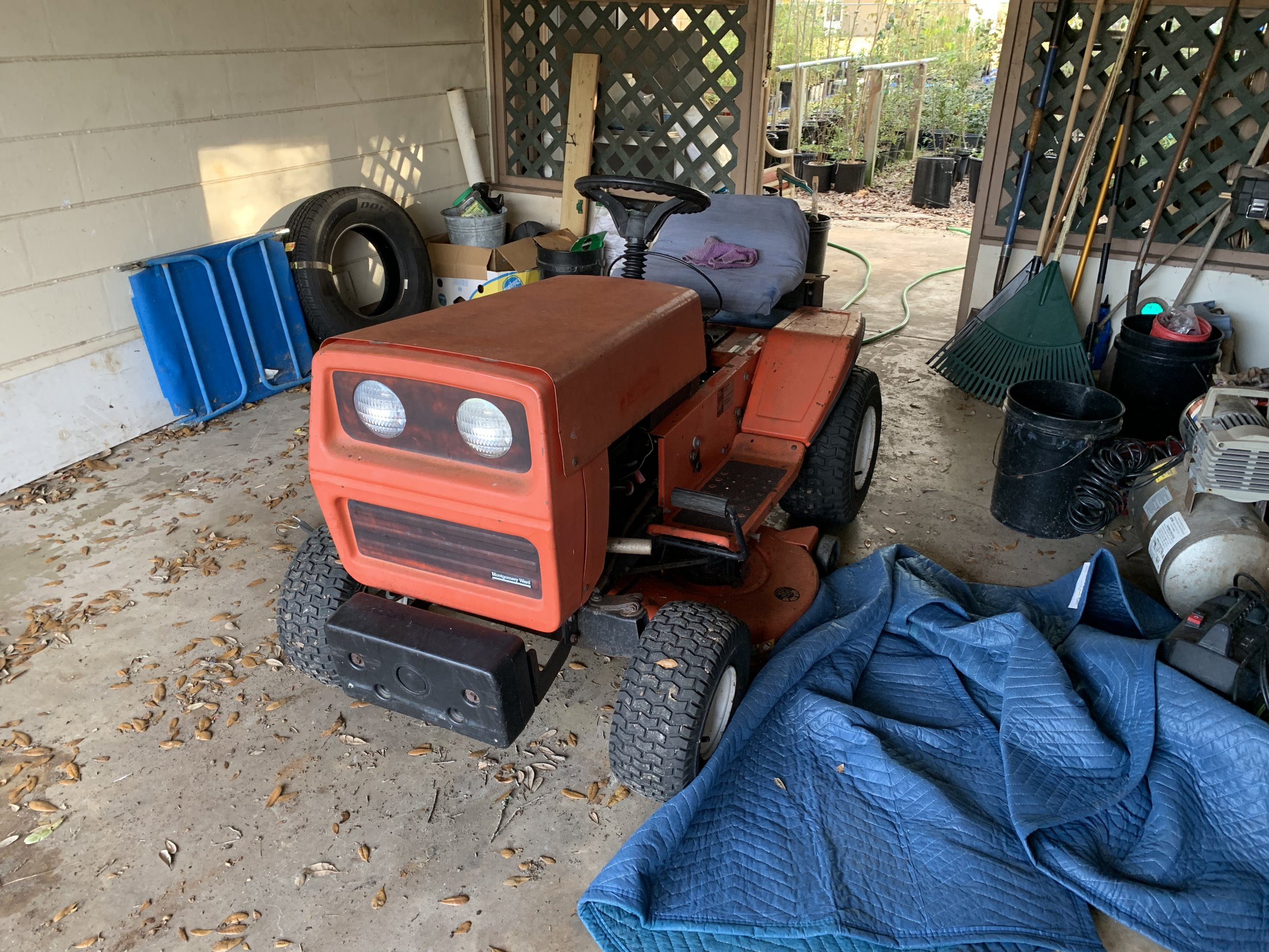 Montgomery Ward 11hp 38 deck TractorByNet