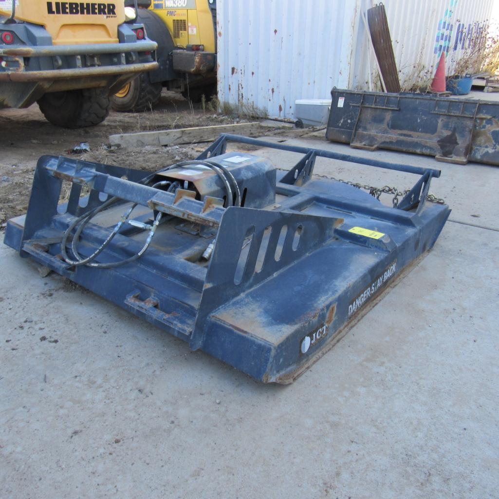 JCT 72" Skid Steer Rotary Brush Cutter, Asset# 68 (A59076)
