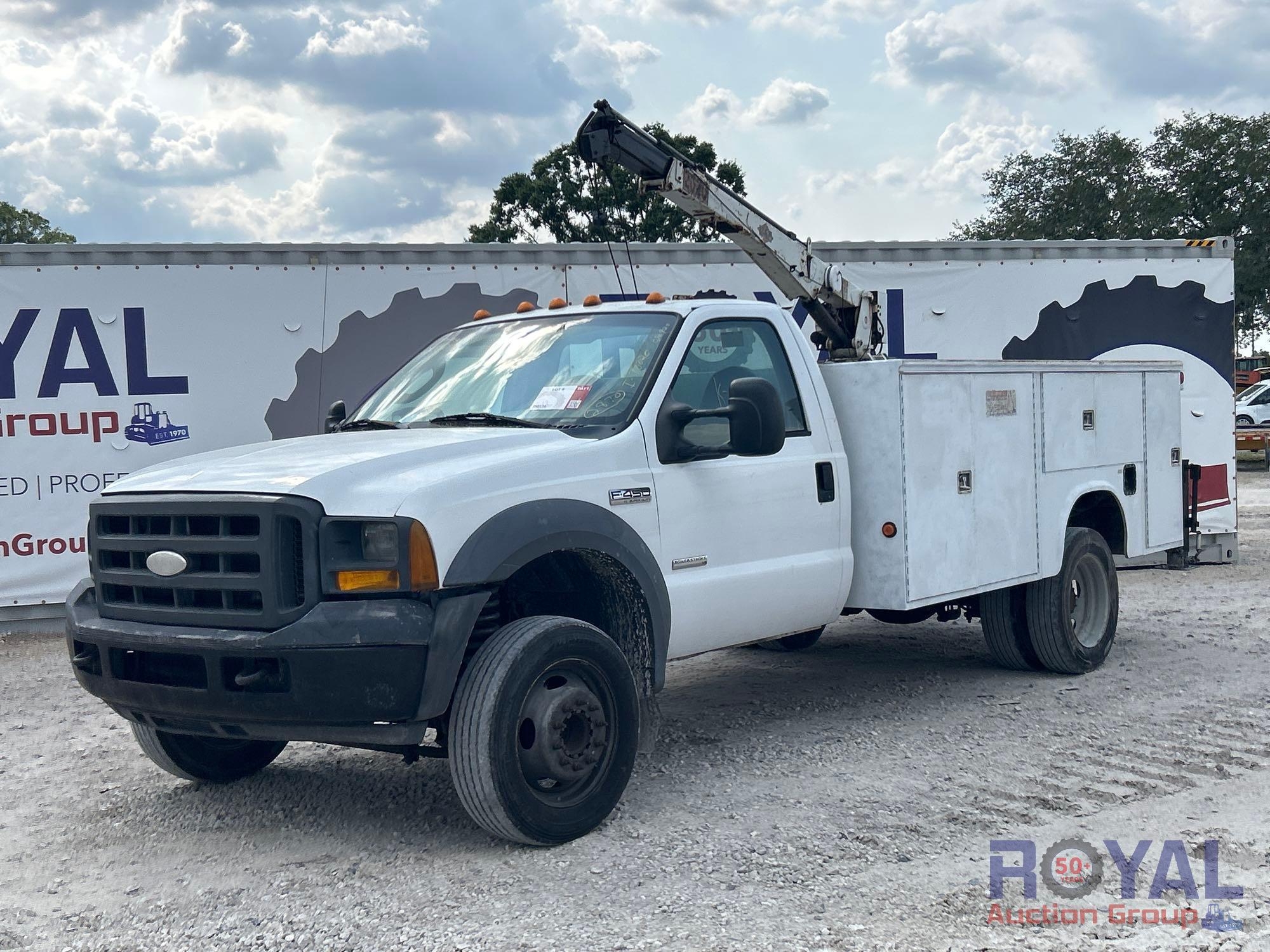 2005 Ford F-450 IMT 2020 J370729 Crane Service Truck (A48081)