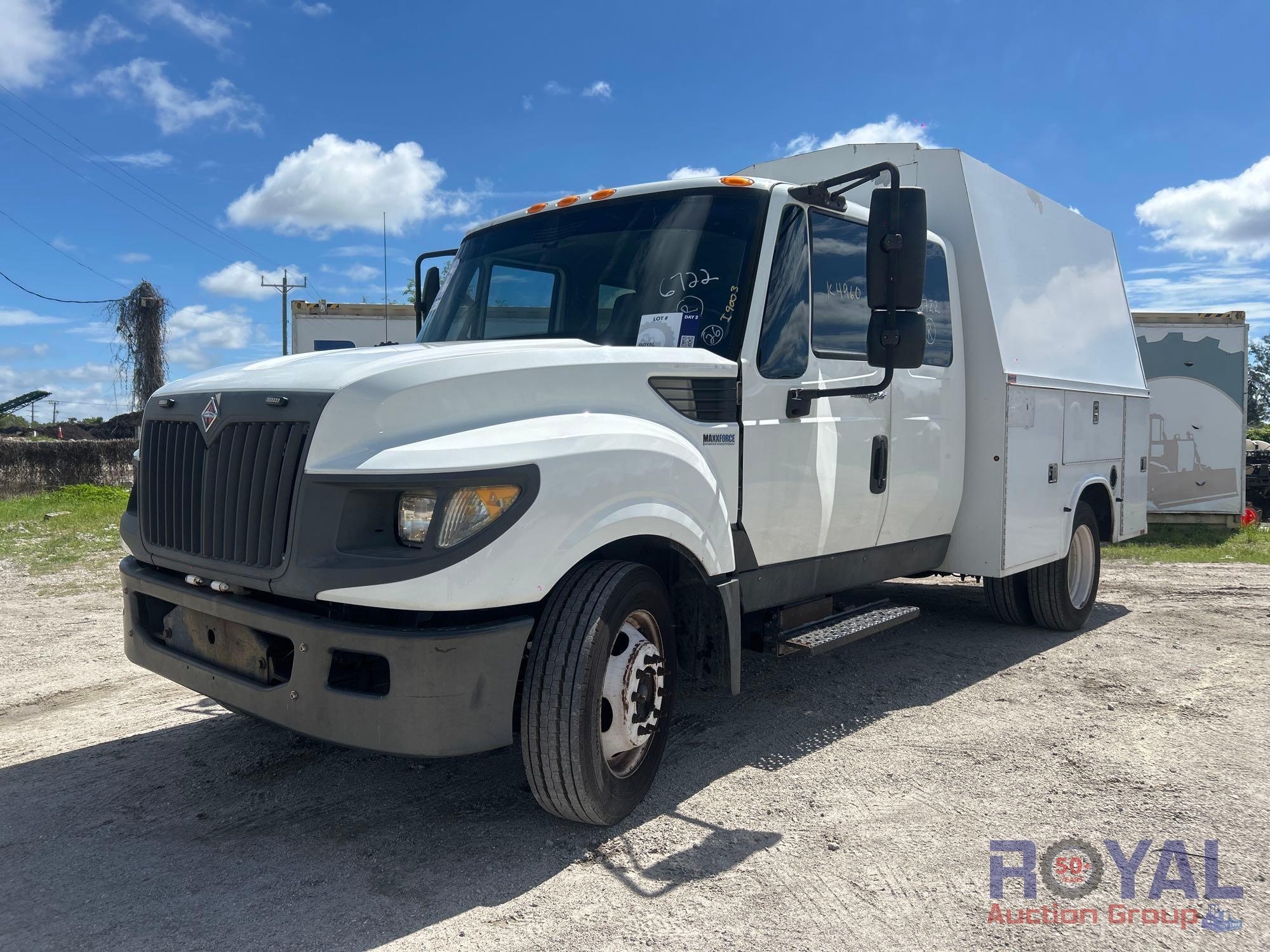 2013 International TerraStar Enclosed Service Truck with Liftgate (A55788)