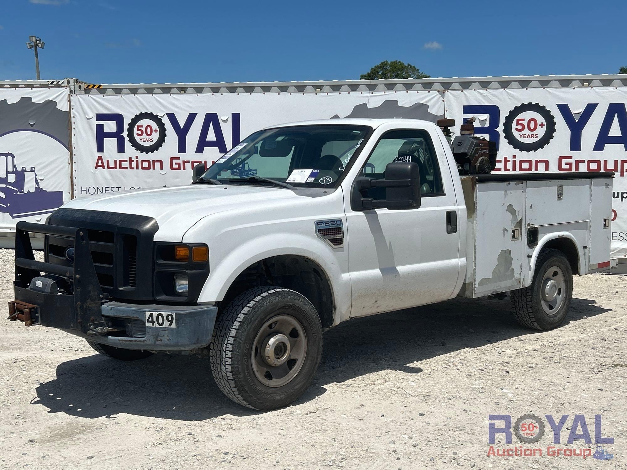 2008 Ford F-250 4x4 Knapheide Service Truck with Liftgate (A51692)