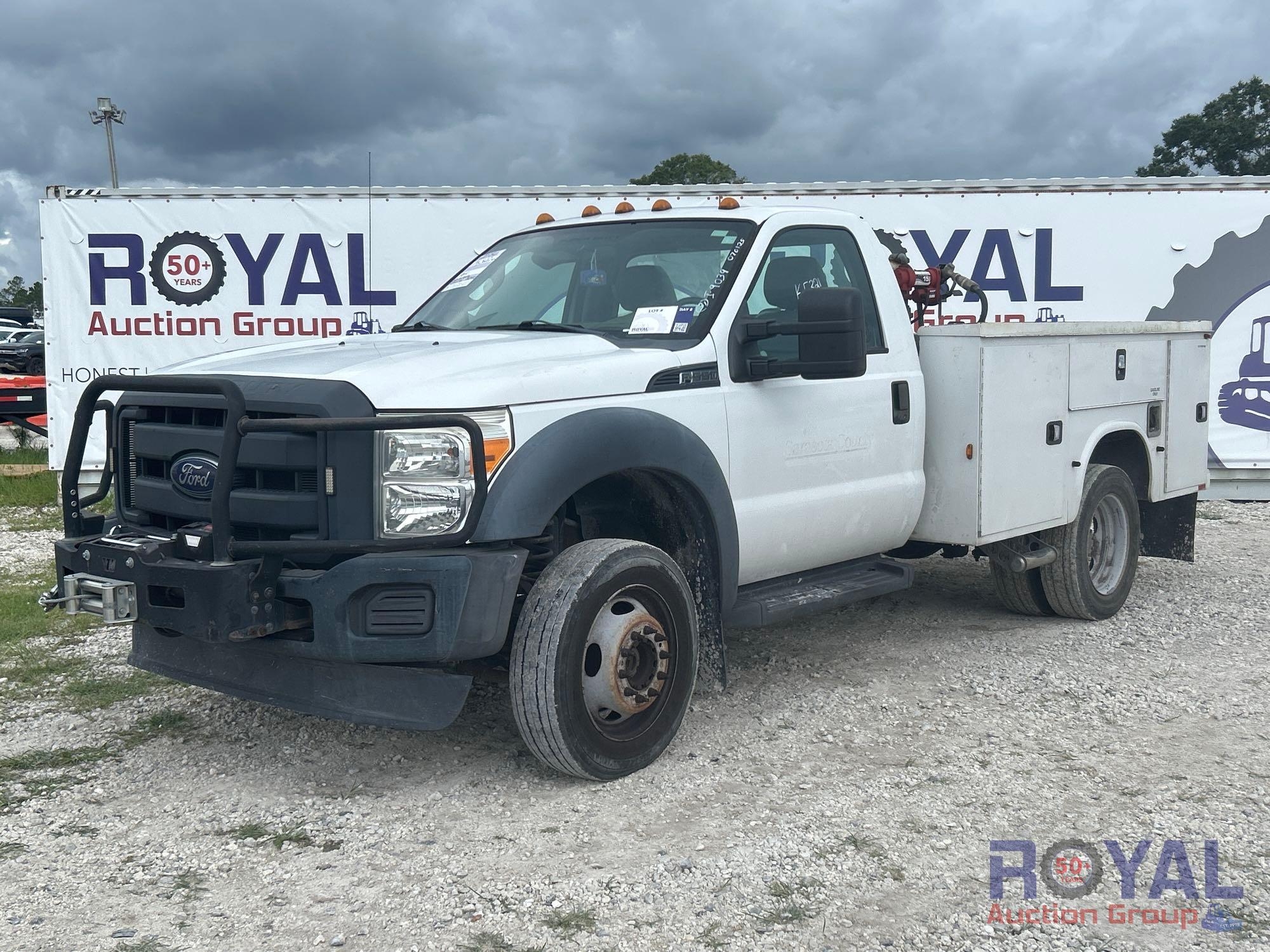 2015 Ford F-550 4x4 Knapheide Service Truck (A51692)