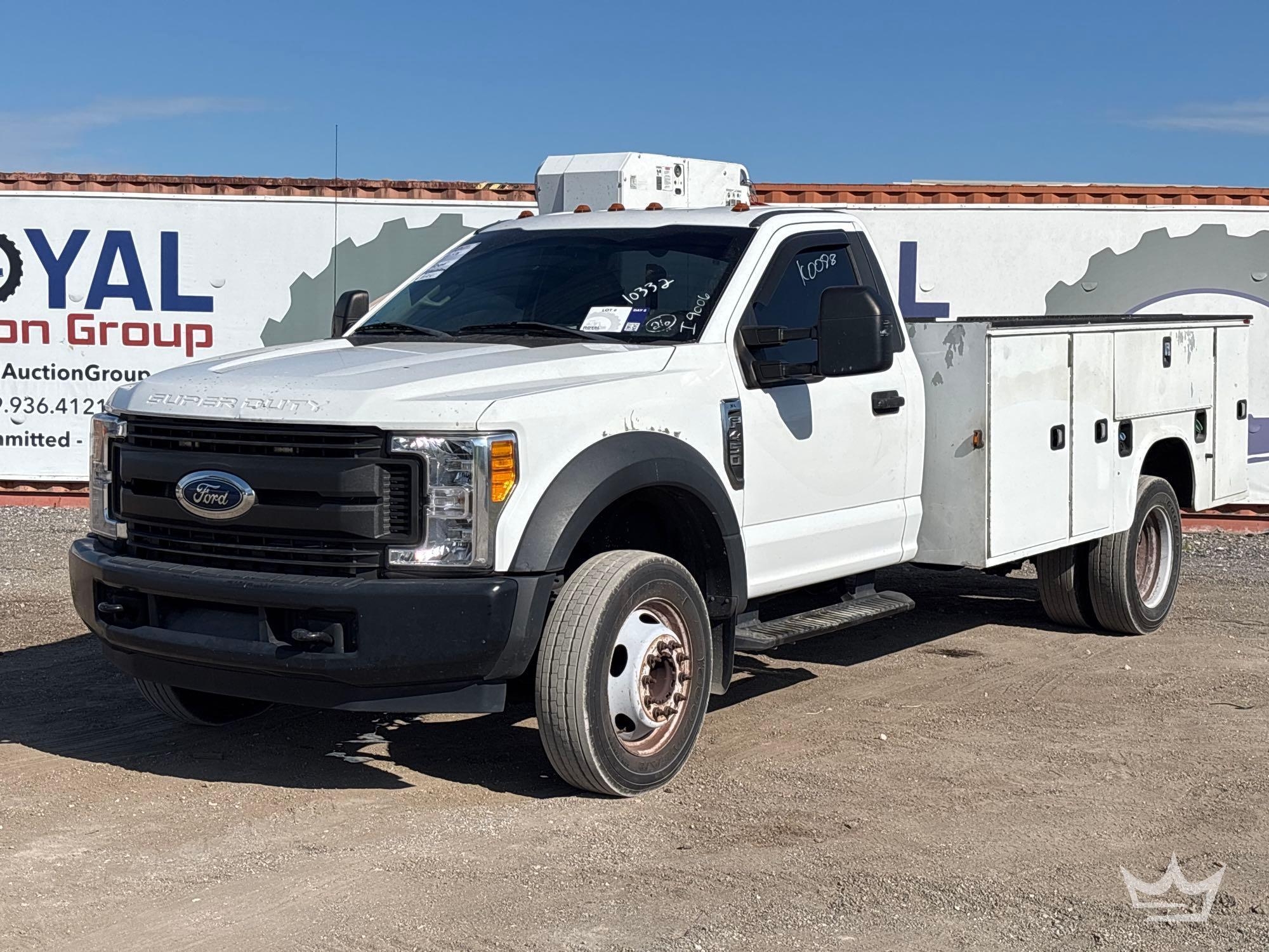Year: 2017 Make: Ford Model: F-450 Vehicle Type: Pickup Truck Mileage: 61,375 Plate: Body Type: 2 (A56858)
