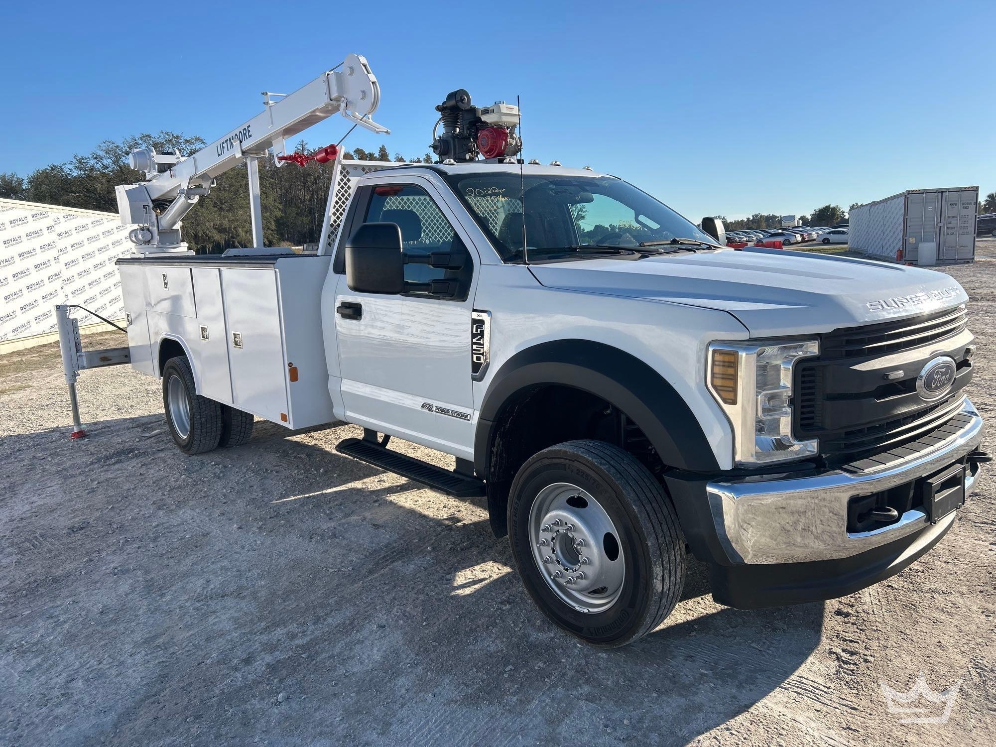 2022 Ford F-450 Liftmoore 5000W Crane Service Truck (A59230)