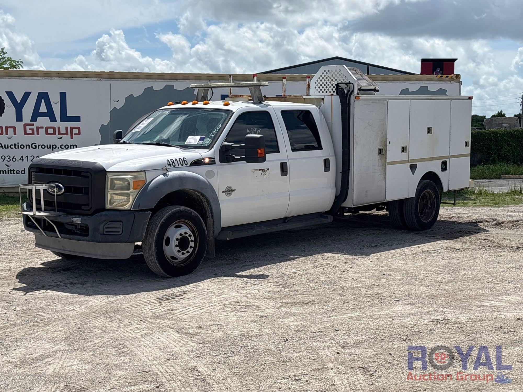 2011 Ford F-450 Crew Cab Omaha Service Truck (A50323)