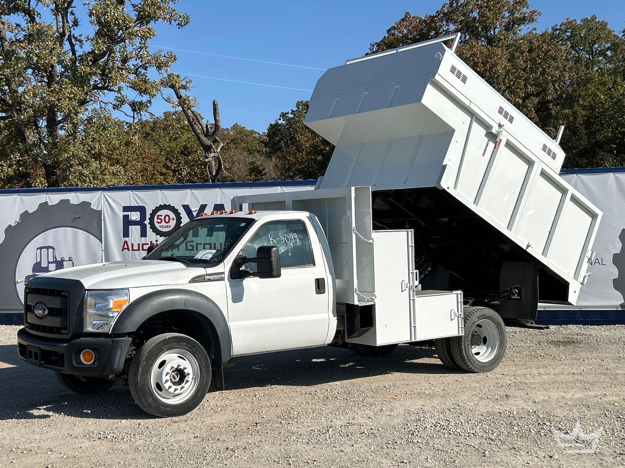 2012 Ford F-550 4x4 Chipper Truck (A55973)