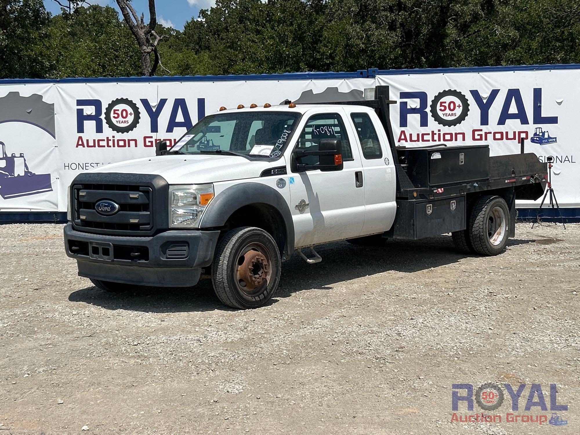 2016 Ford F550 Flat Bed (A52377)