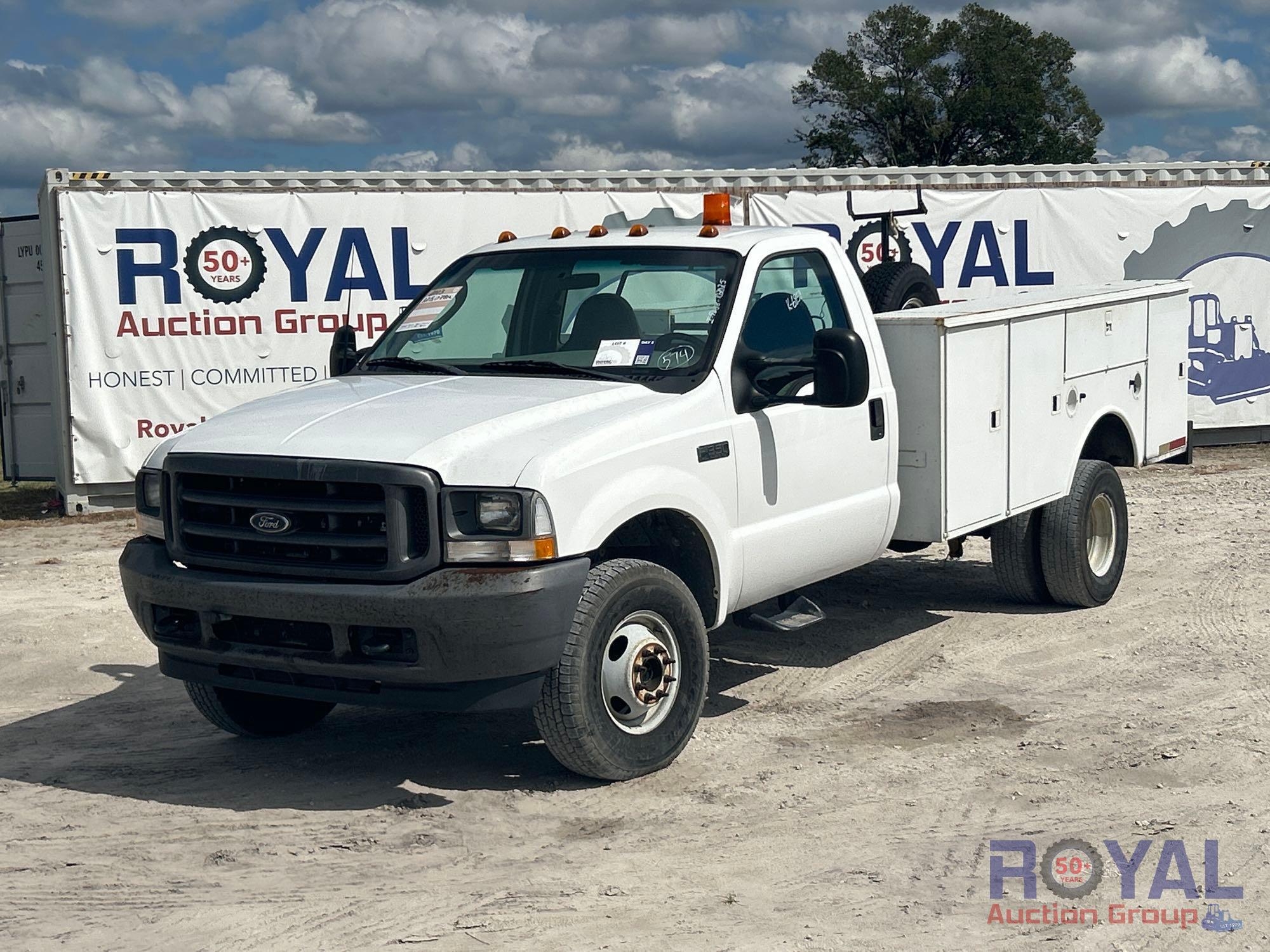 2003 Ford F-350 4x4 Service Truck (A55852)