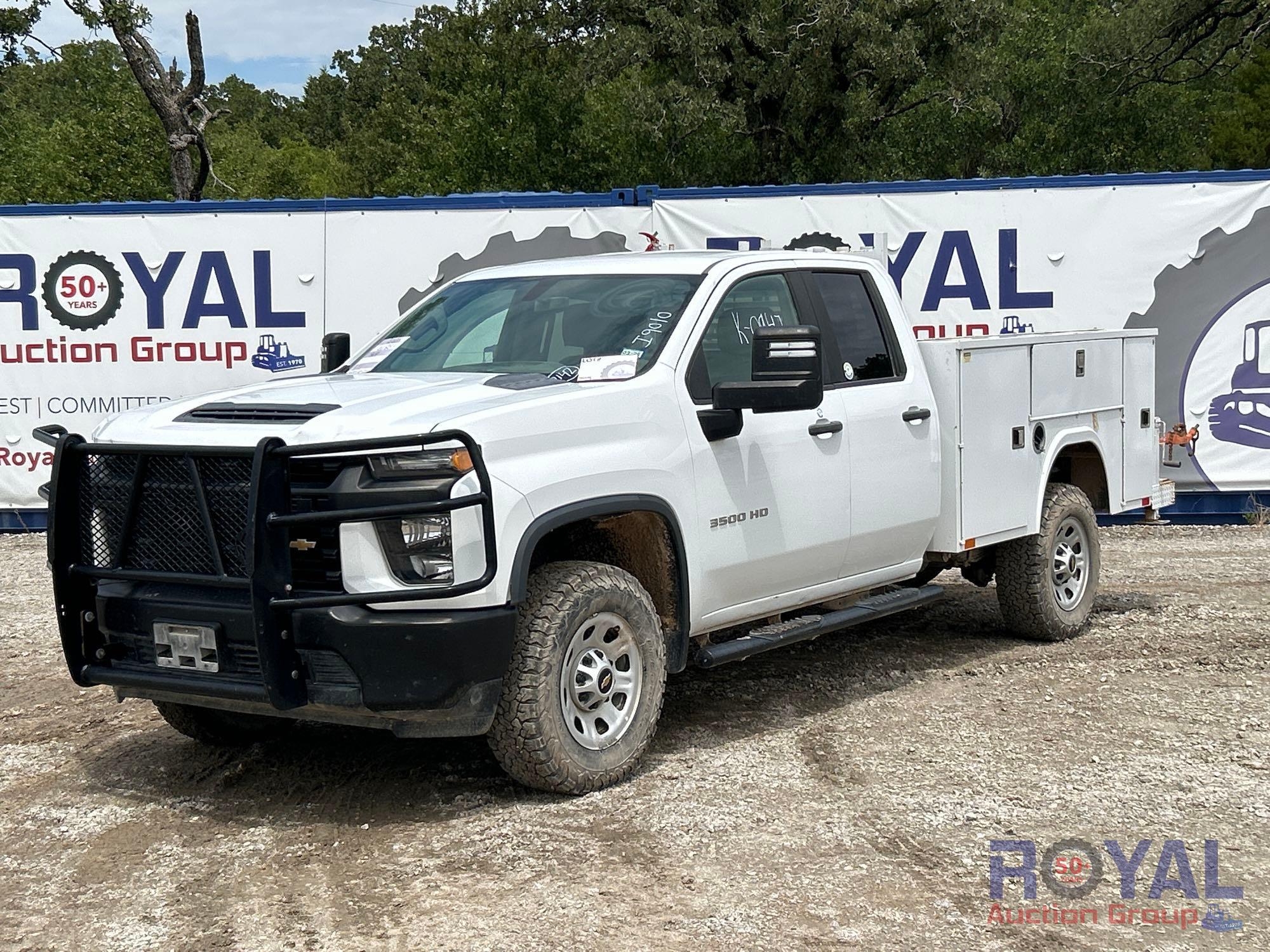 2020 Chevrolet Silverado 3500 HD 4X4 Service Truck (A52377)