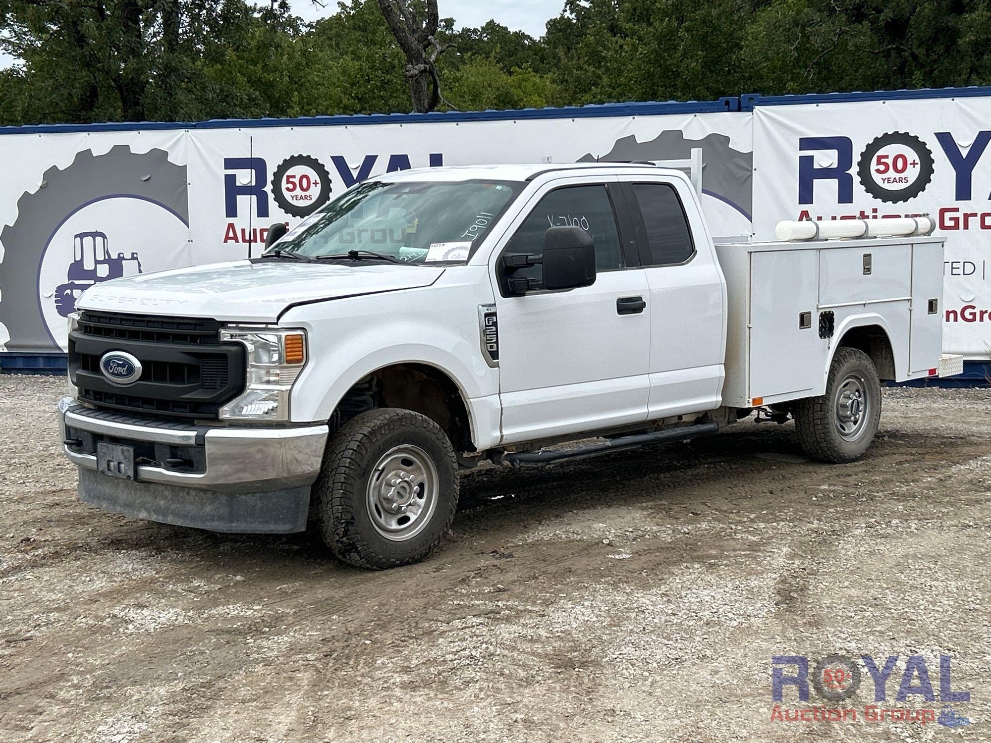 2021 Ford F250 4X4 Service Truck (A52377)