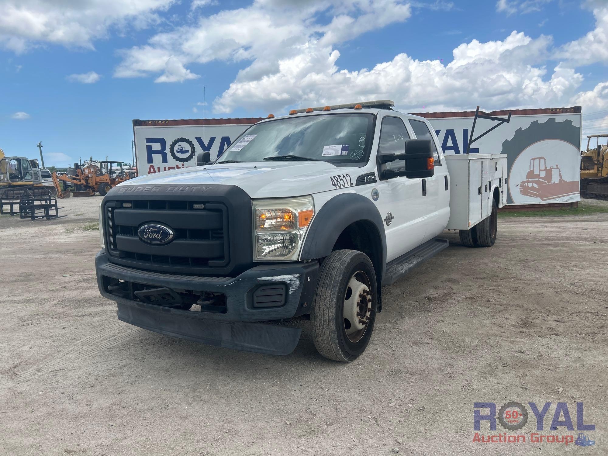 2015 Ford F-450 Crew Cab Knapheide Service Truck (A53422)