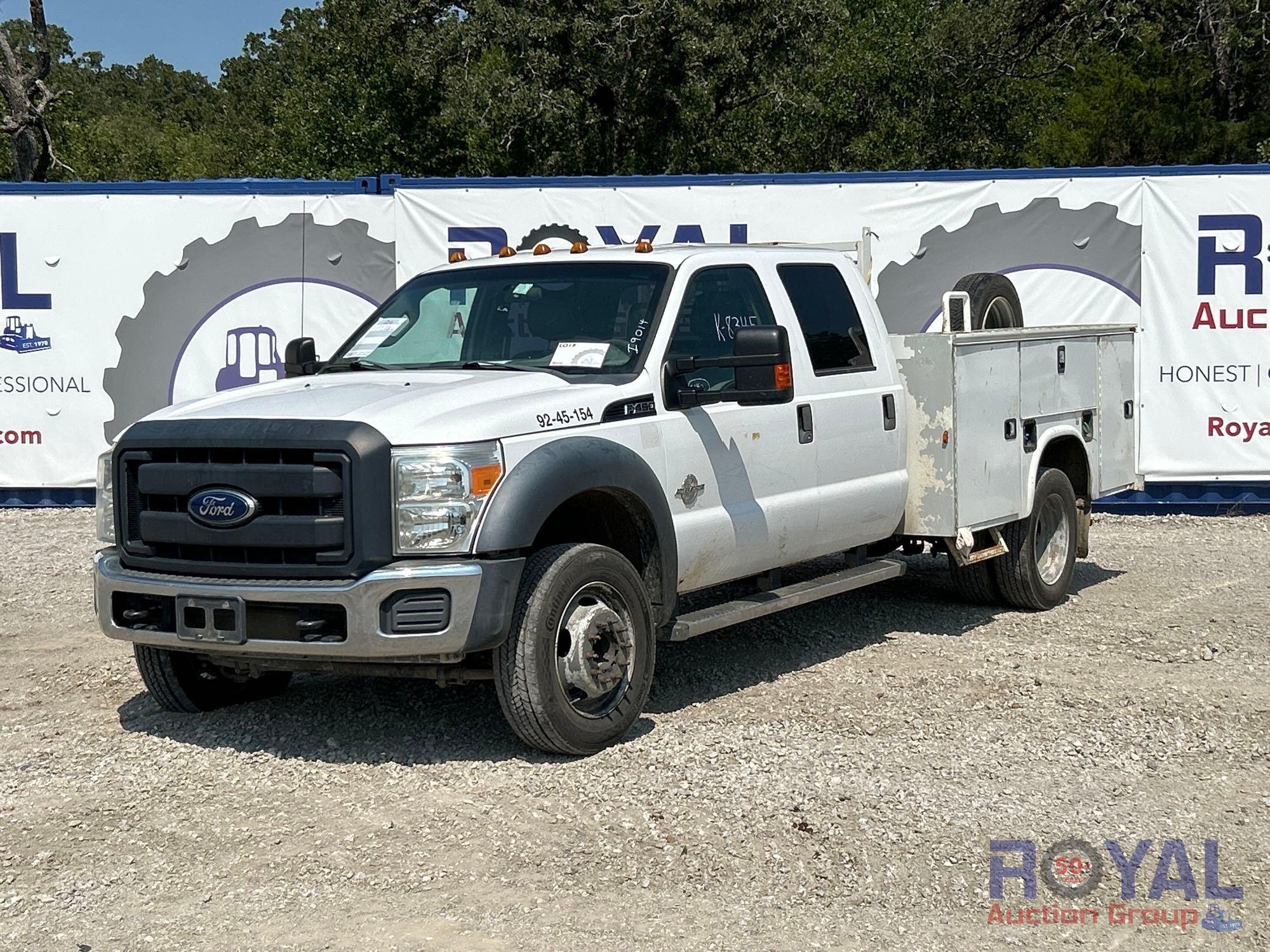 2016 Ford F-450 Crew Cab Knapheide Service Truck (A52377)