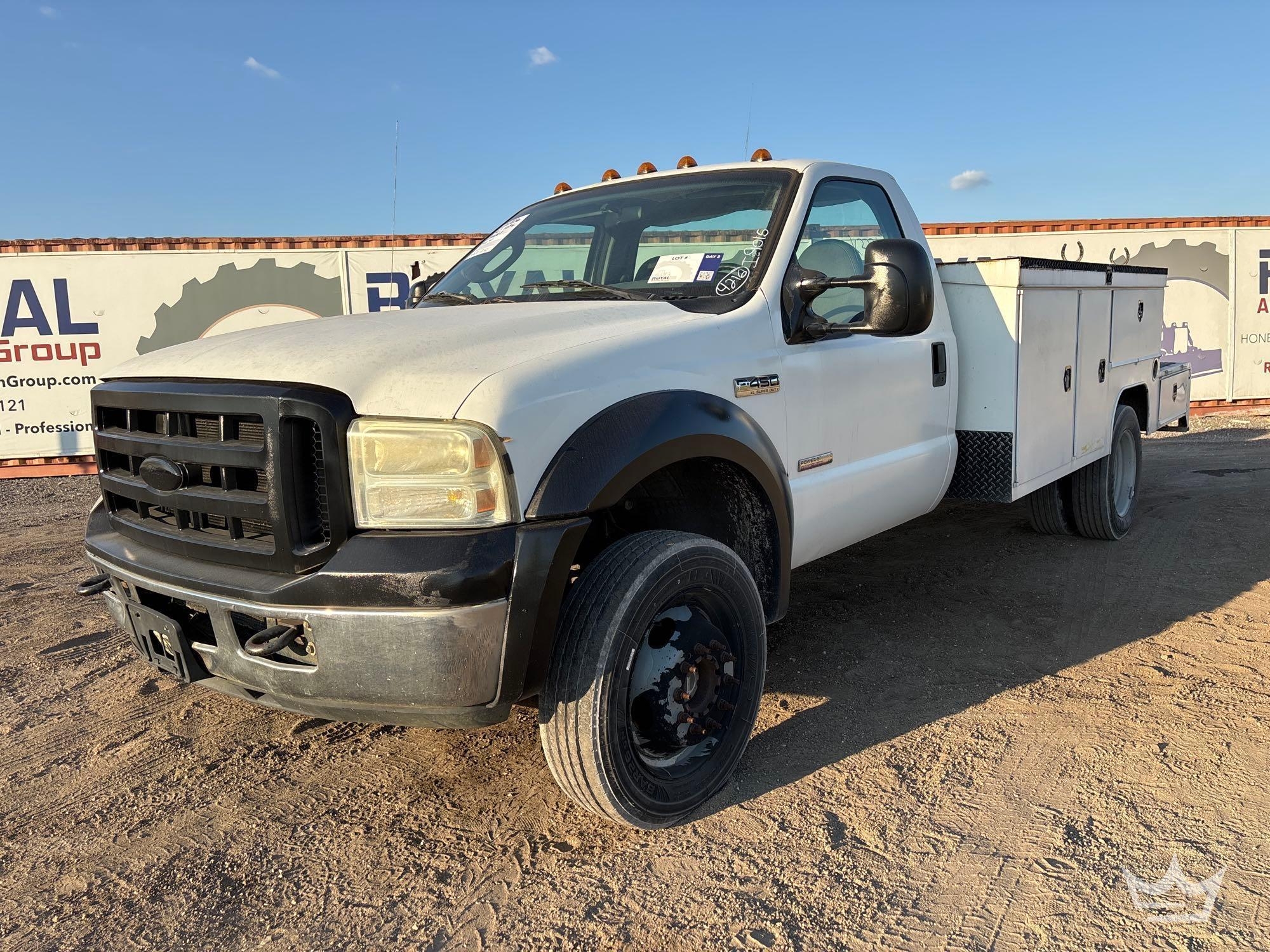 2006 ford service truck (A56858)
