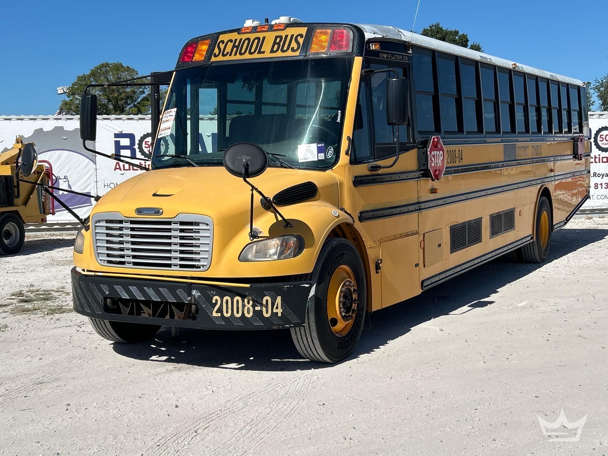 2009 Freightliner B2 School Bus (A55852)