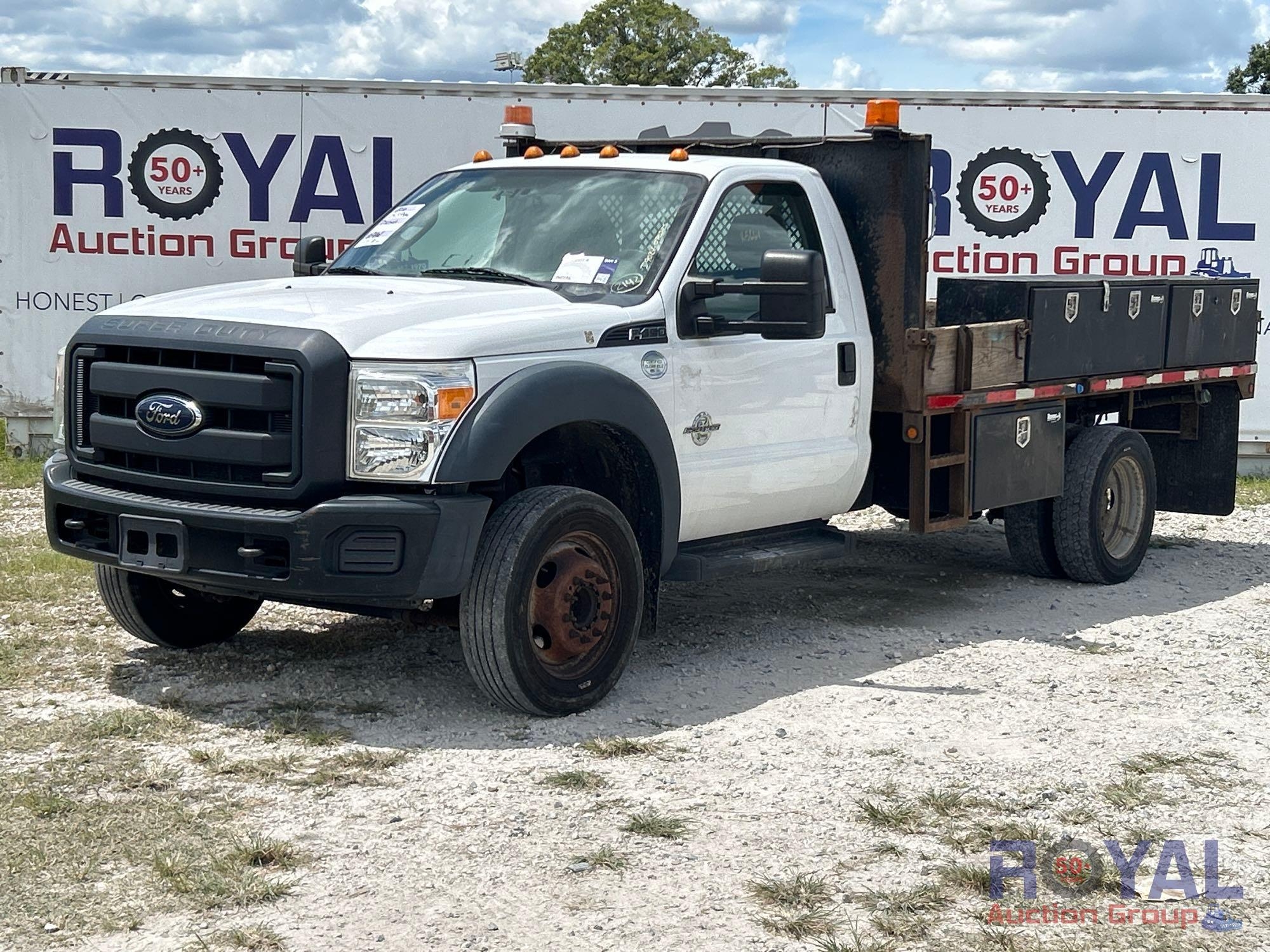 2016 Ford F-450 12FT Flatbed Truck (A51691)