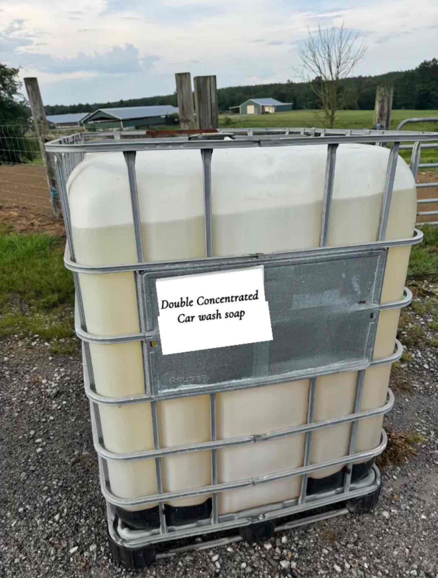 (1) 300 Gallon of Double Concentrated Car Wash Soap (A51573)