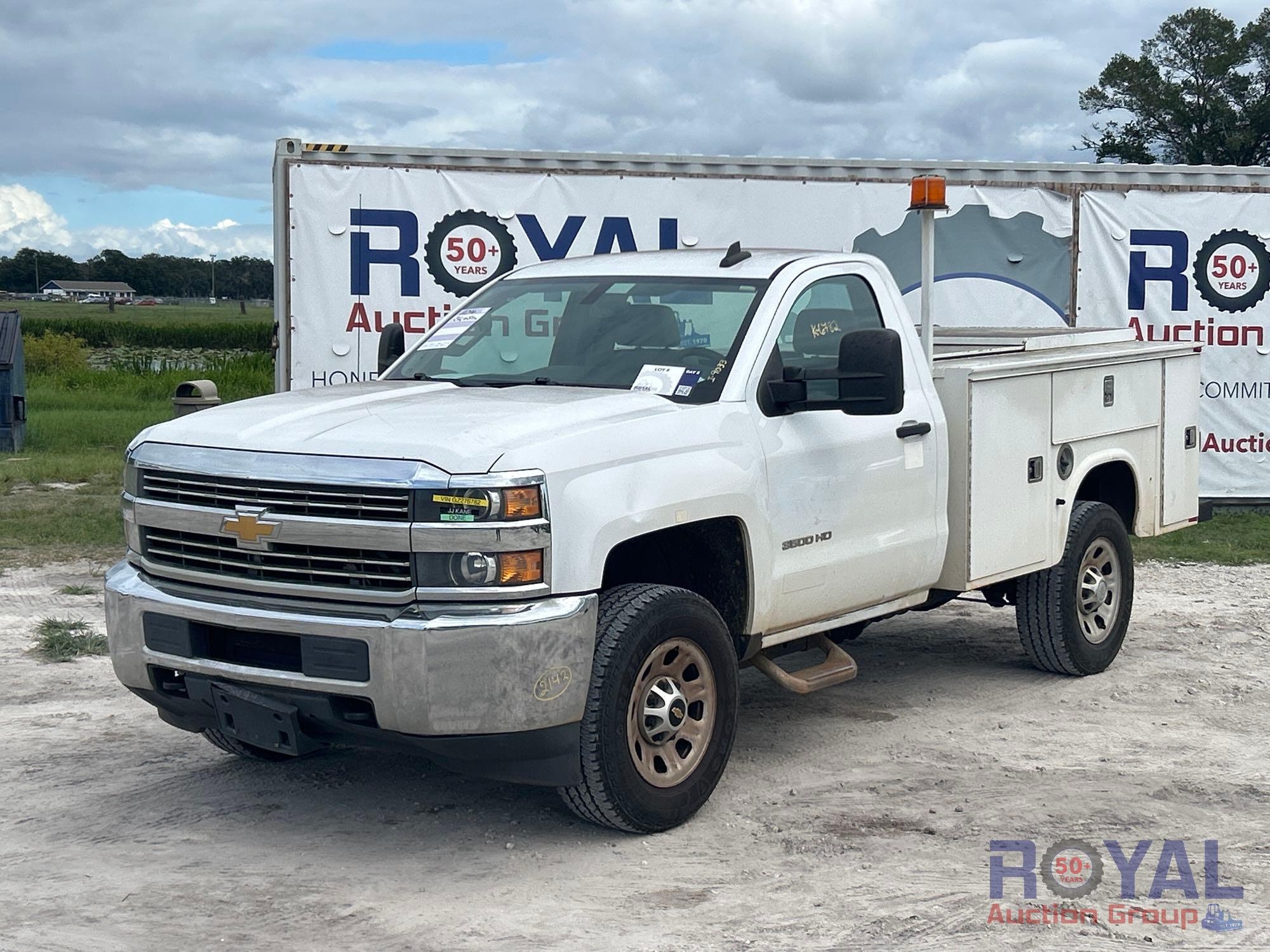 2016 Chevrolet Silverado 3500HD Knapheide Service Truck (A51692)