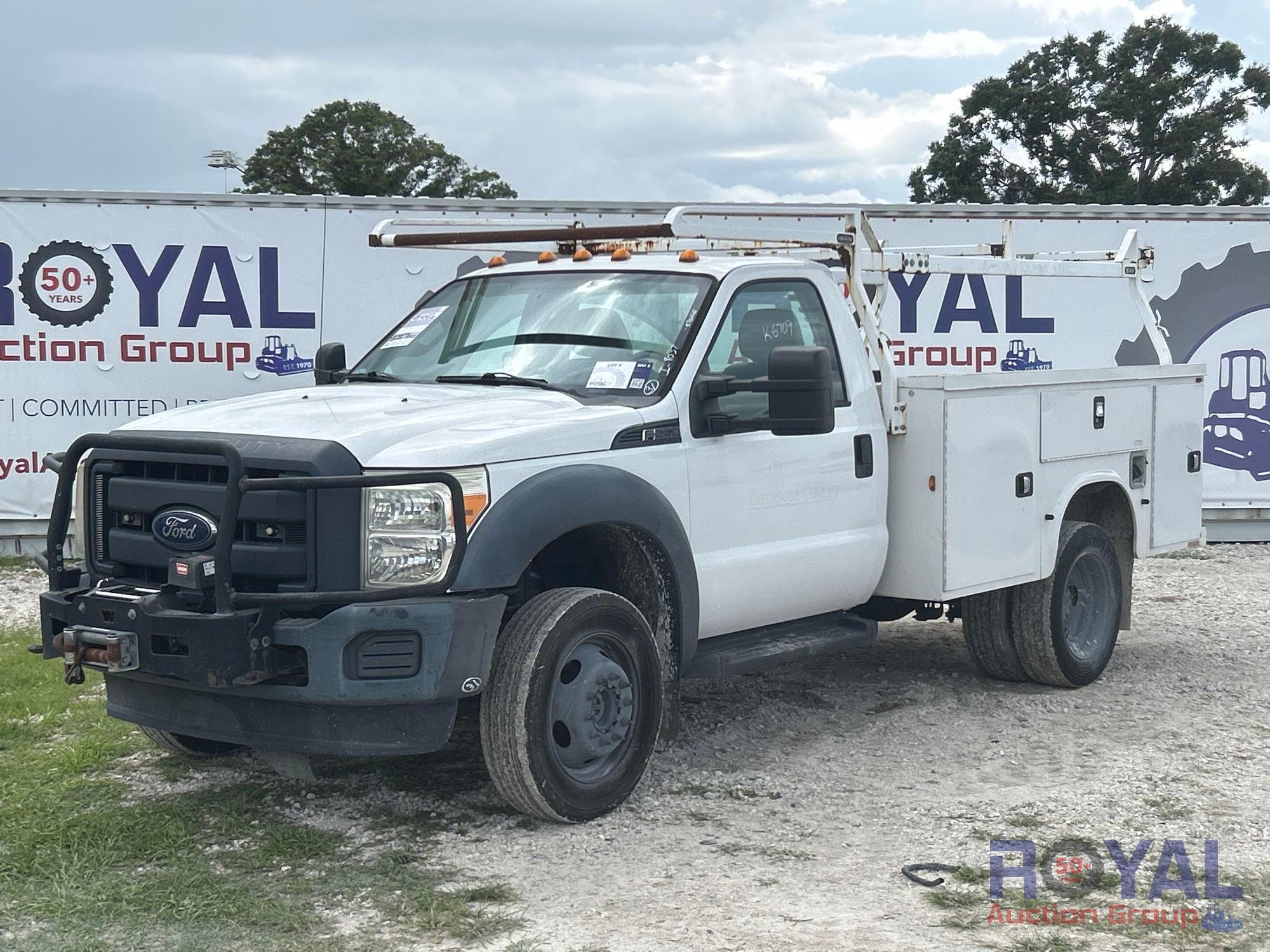 2015 Ford F-550 4x4 Knapheide Service Truck (A51692)