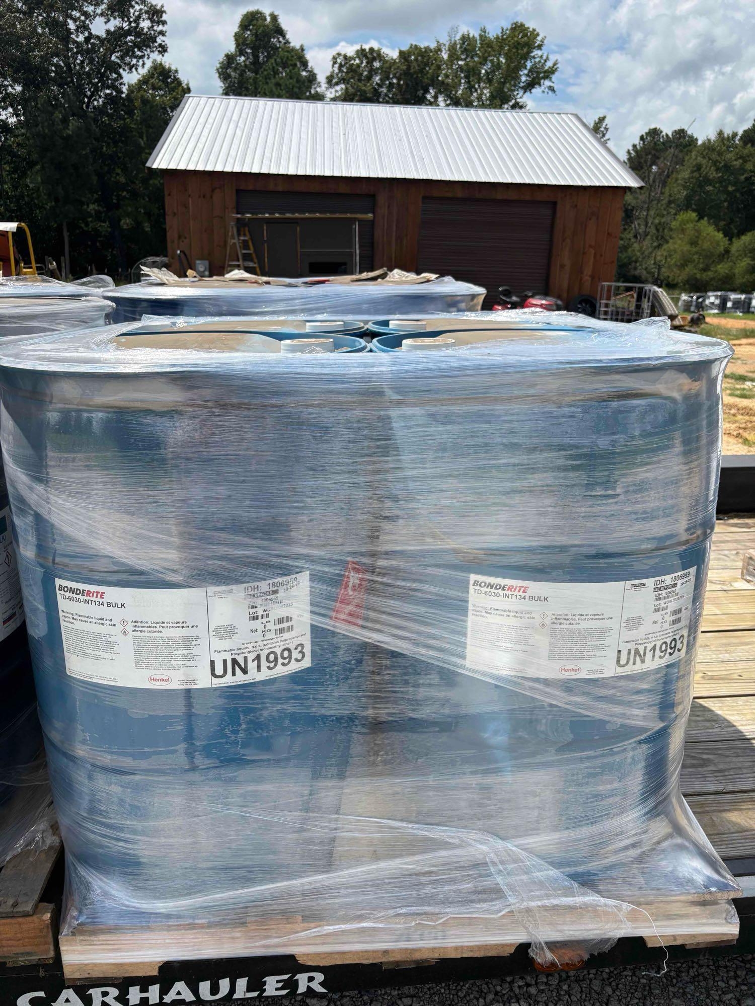 (4) 55 Gallon Drums of Bonderite (A51573)