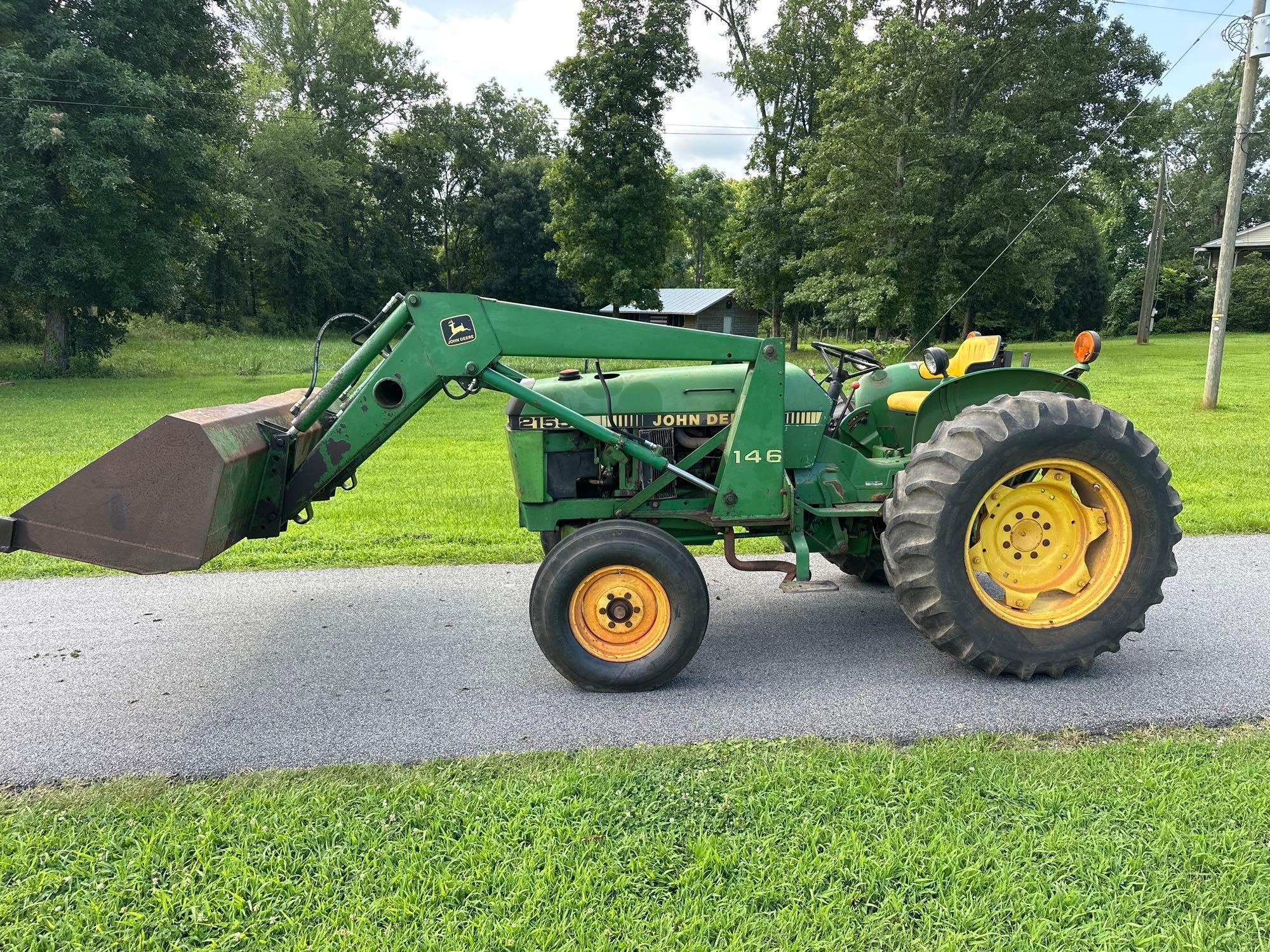 John Deere 2155 Tractor (A51573)