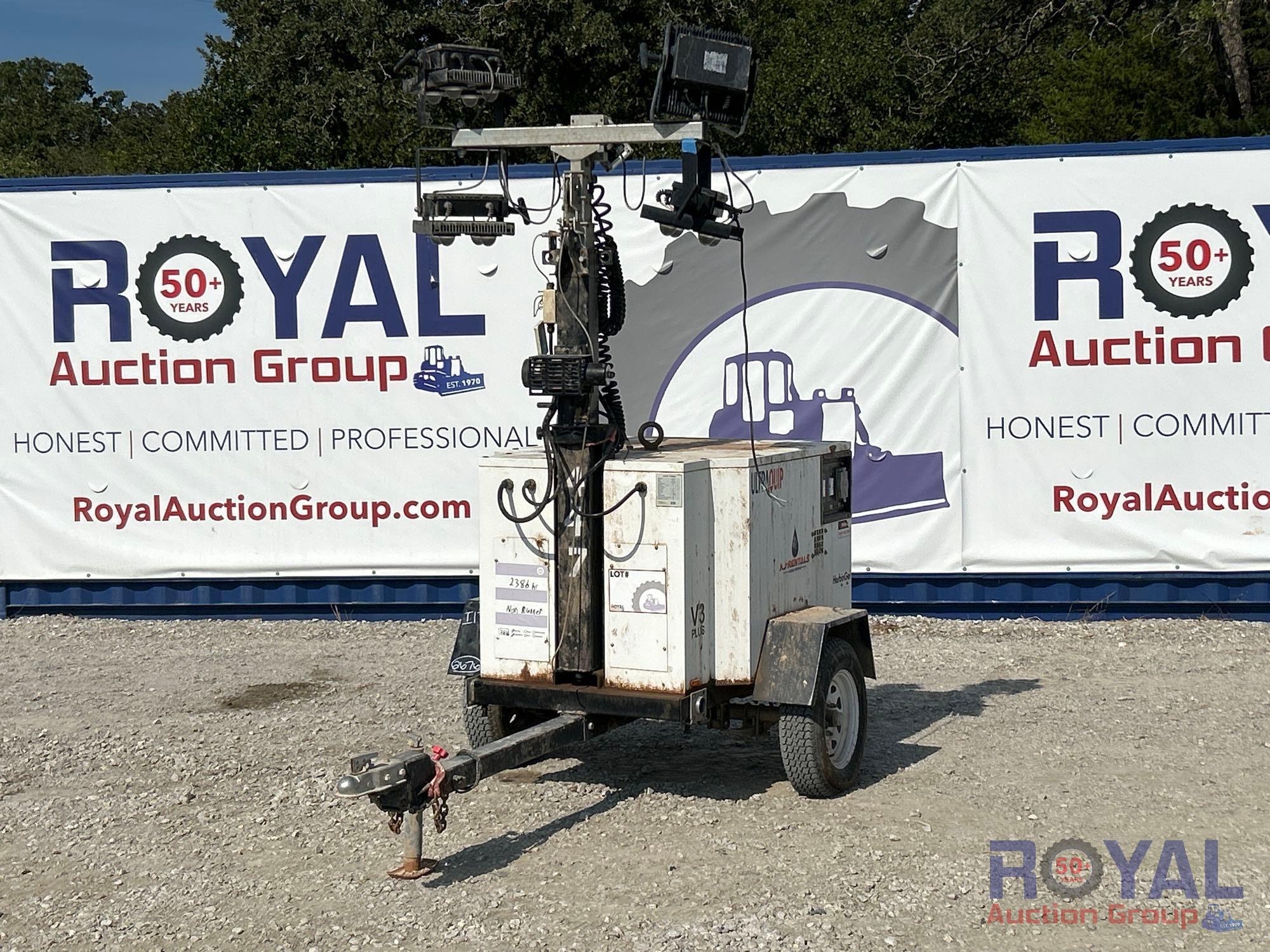 2023 HarbinGer V3 Plus 8KW S/A Towable Light Tower (A52377)