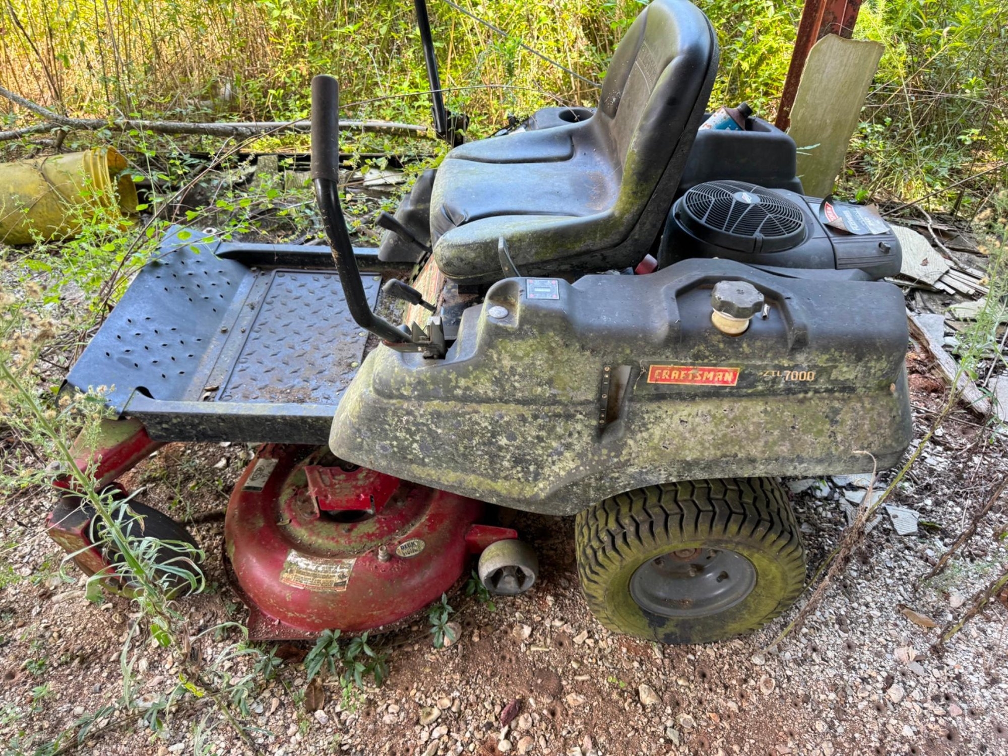 Craftsman ZTL 7000 Mower 42in mowing deck Parts/Project (A55301)