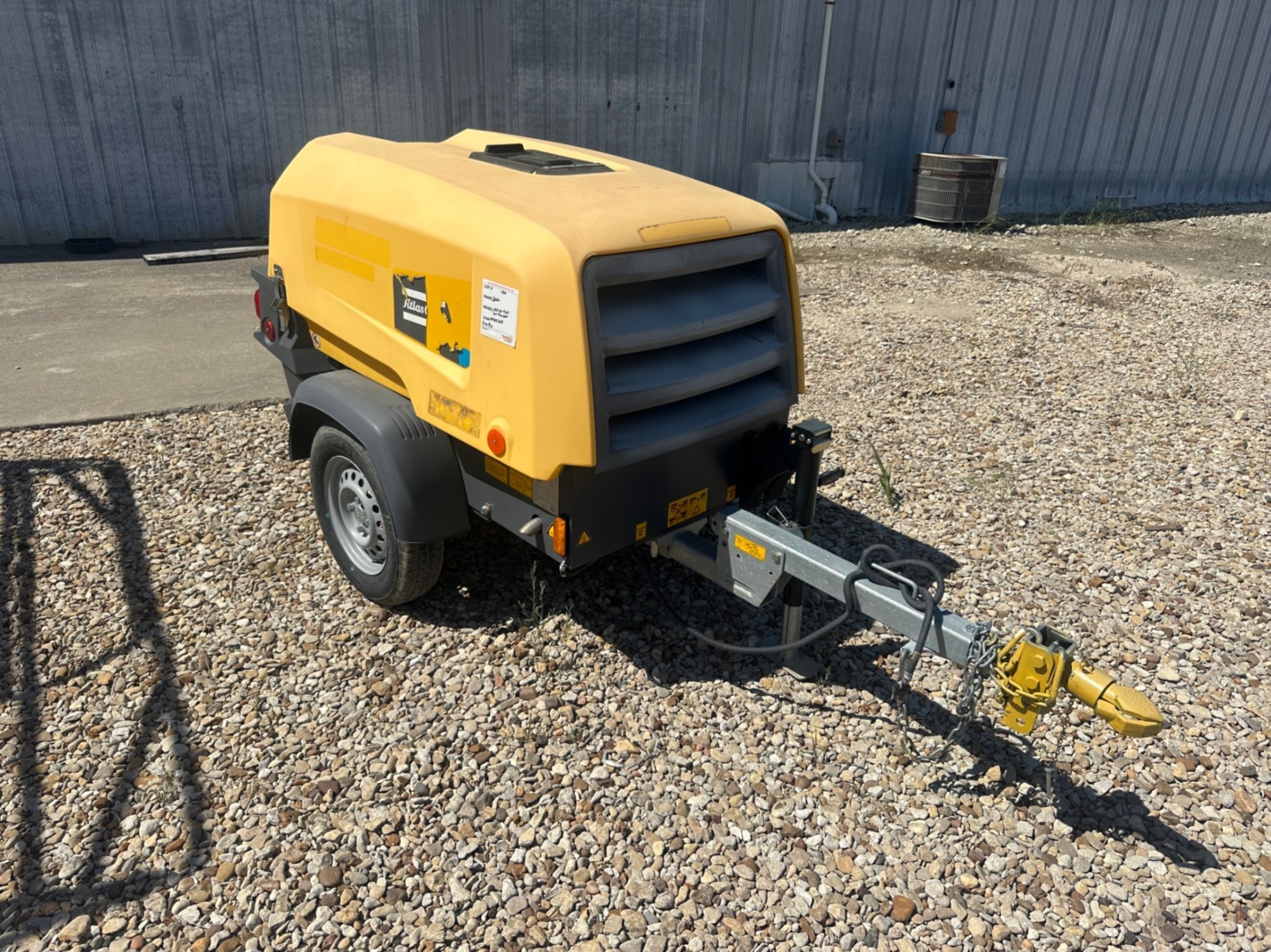 2021 ATLAS XAS 110 T4 AIR COMPRESSOR (A47001)