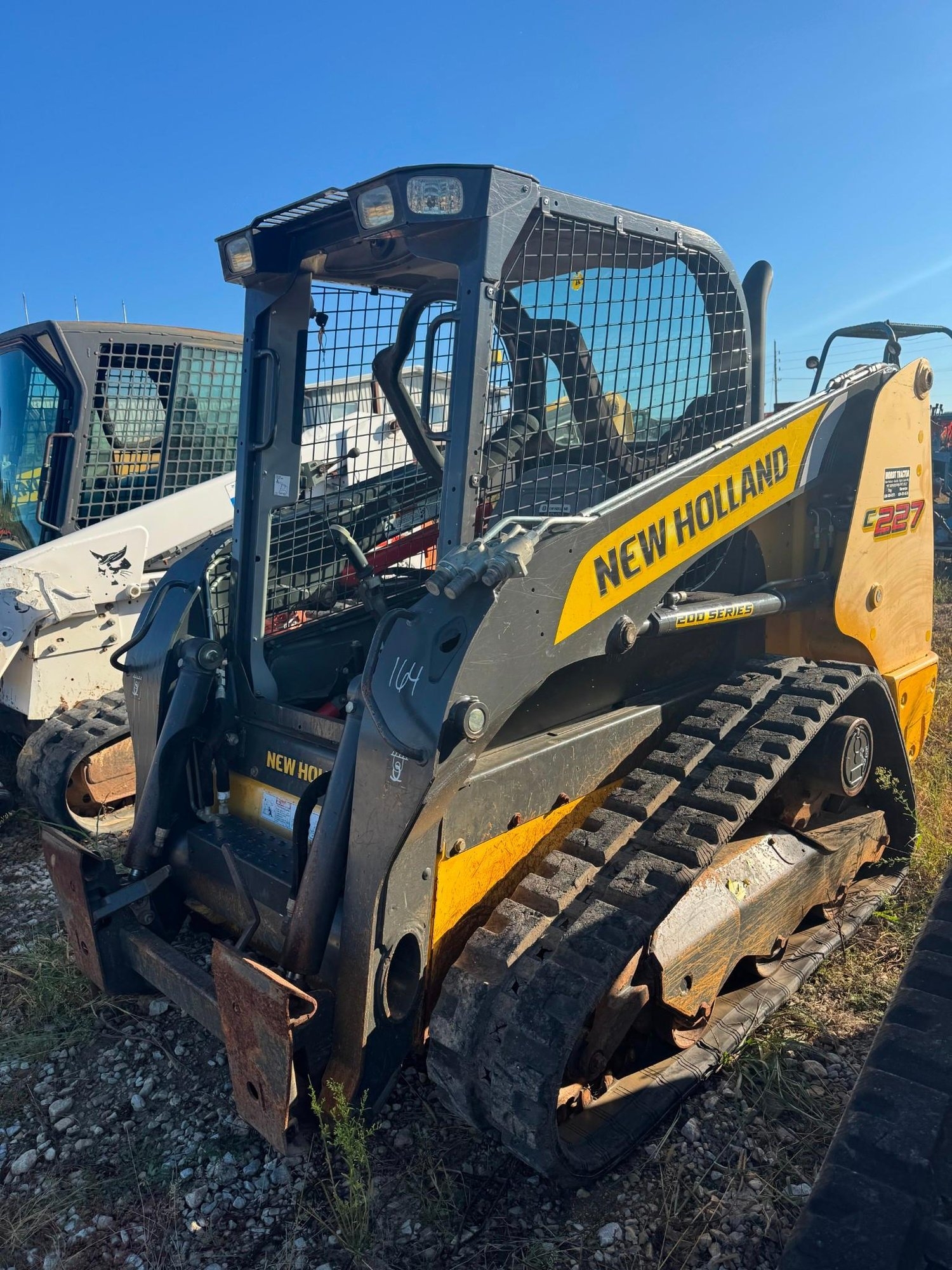 2018 New Holland C227 Compact Track Loader (A56435)