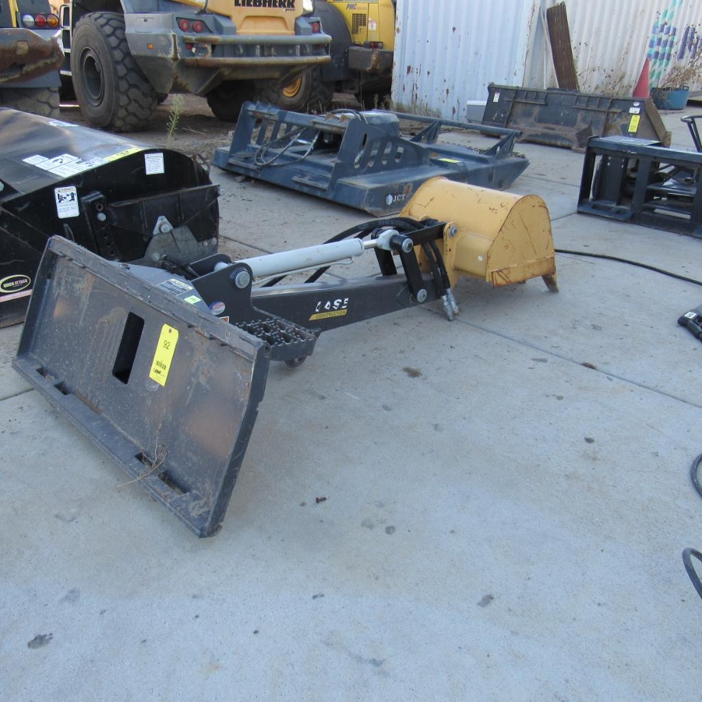 Case Skid Steer Backhoe Attachment, S/N 391998, 20" General Purpose Bucket, Asset# 71 (A59076)